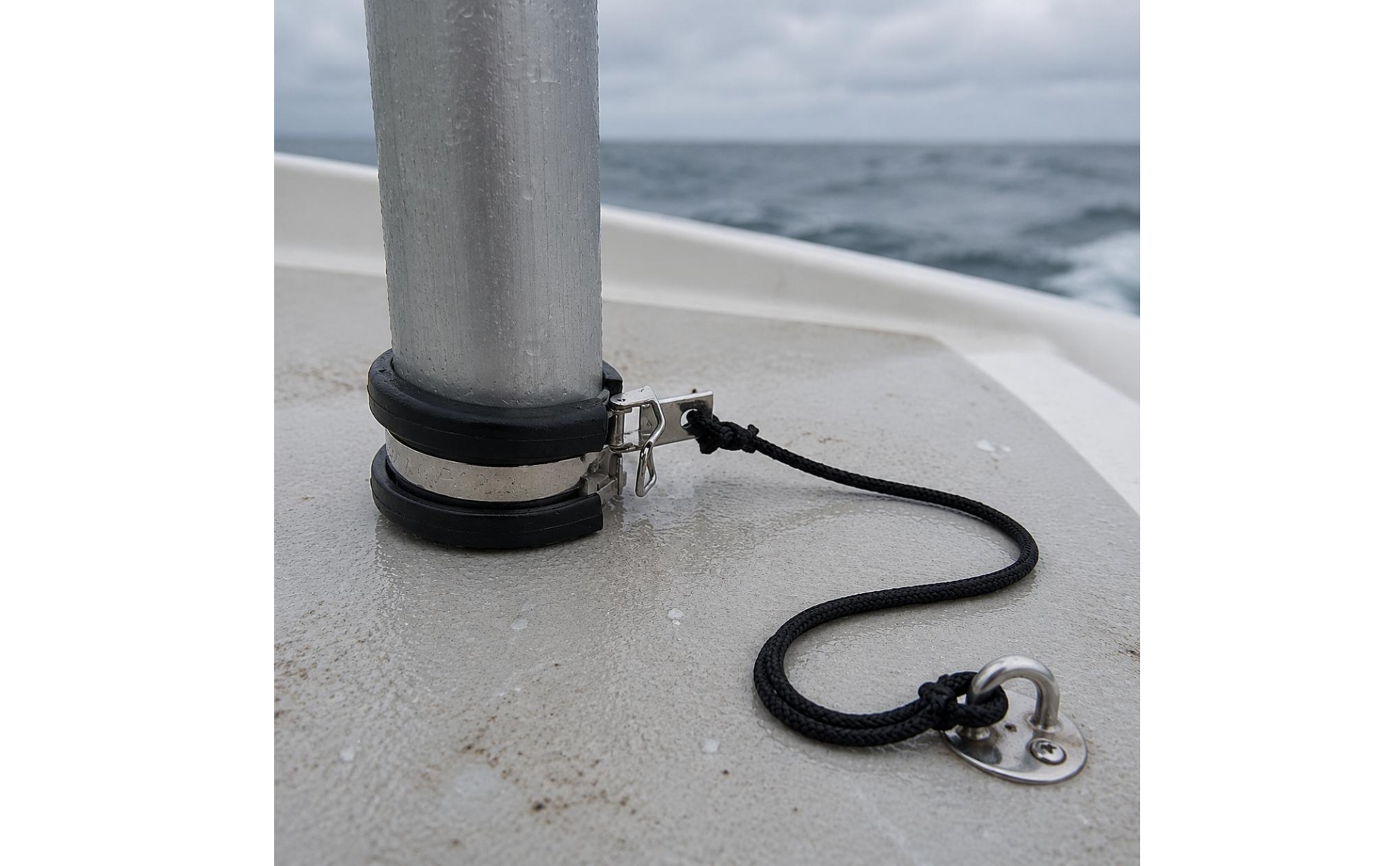 Mast Safety Lock Safe Hold Sailboat Mast Lock Stainless Steel for Sailing