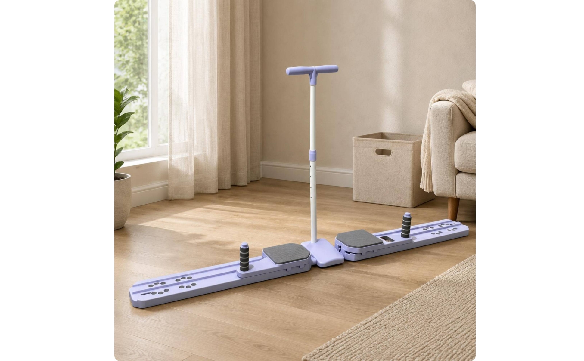 Automatic Return Core and Posterior Board Non-Slip Foot Pads Split Core And