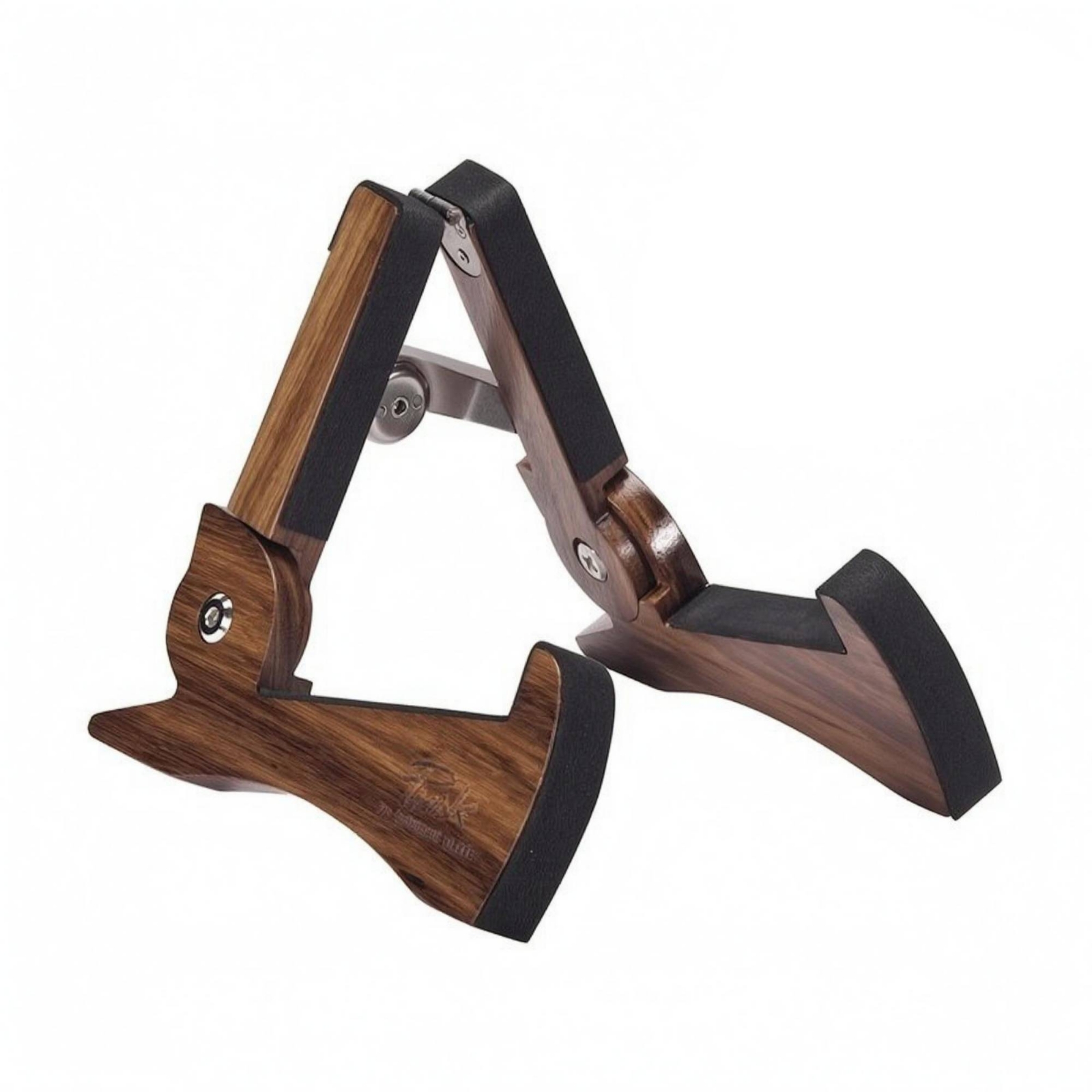 Foldable Ukulele Stand Solid Wood Foldable Violin Stand Padded Feel Points