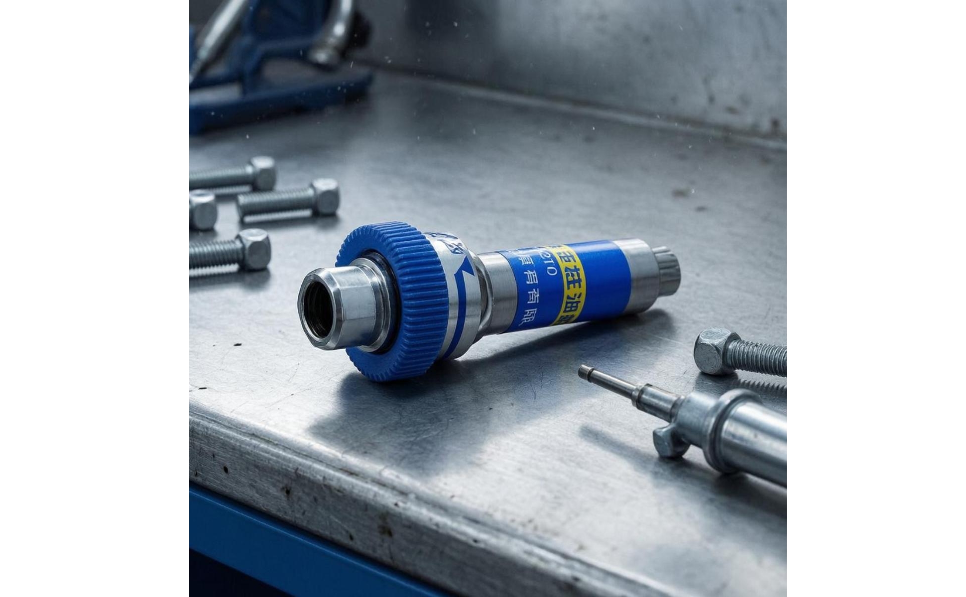 High-Pressure Grease Fitting Single-Piece Threaded Grease Fitting Leak-Resistant