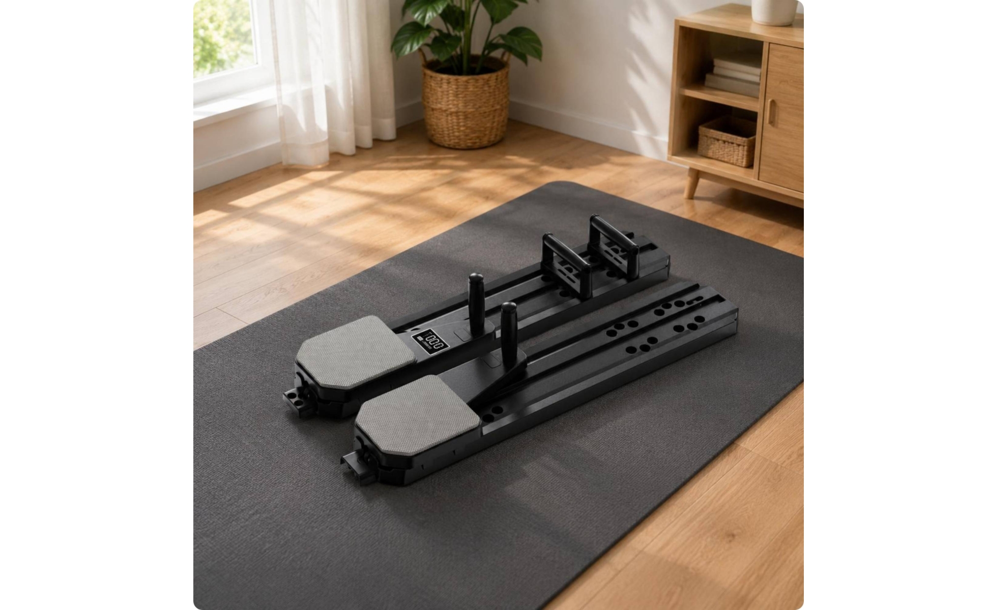 Automatic Return Core and Posterior Board Non-Slip Foot Pads Split Core And