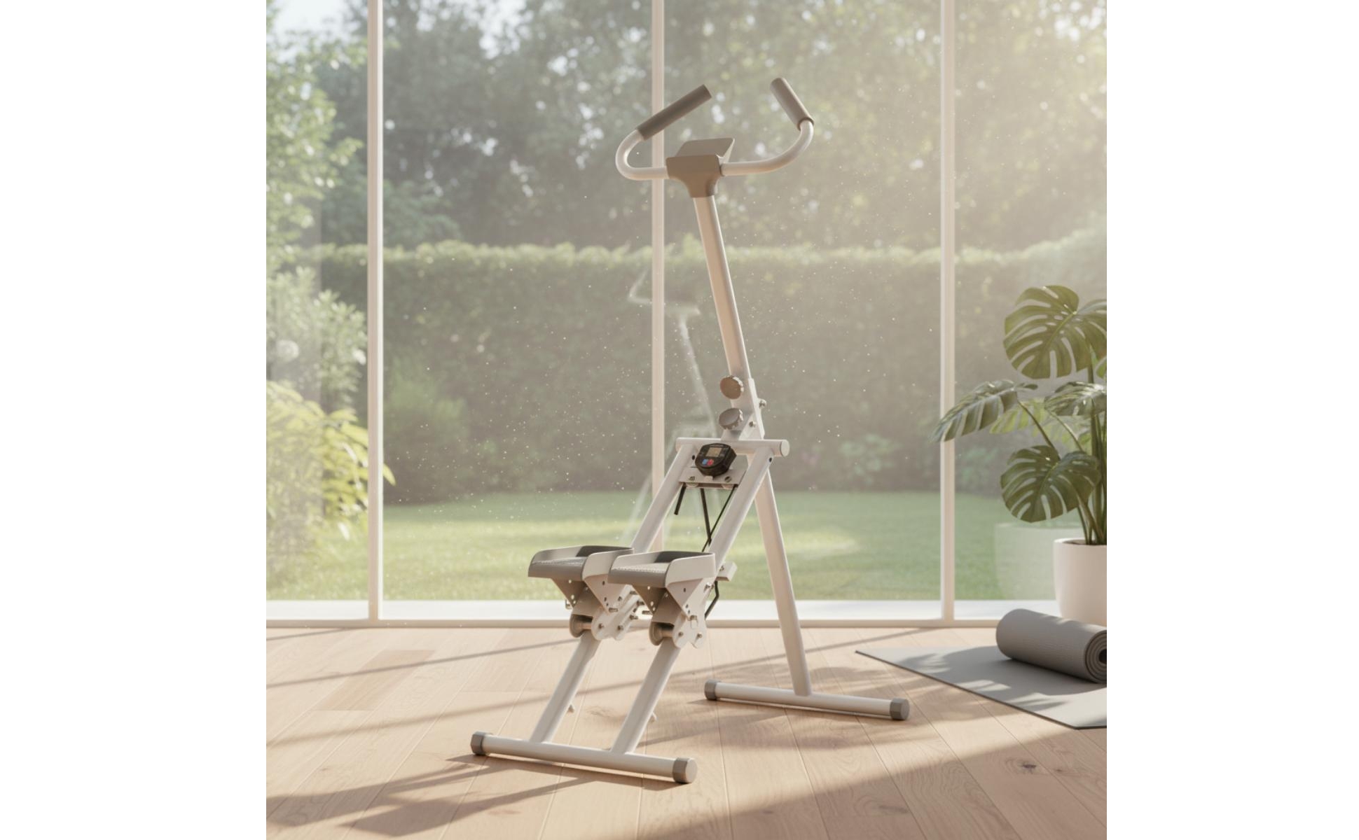 Stair Stepper Machine 3-Level Adjustable Resistance Foldable Stair Stepper