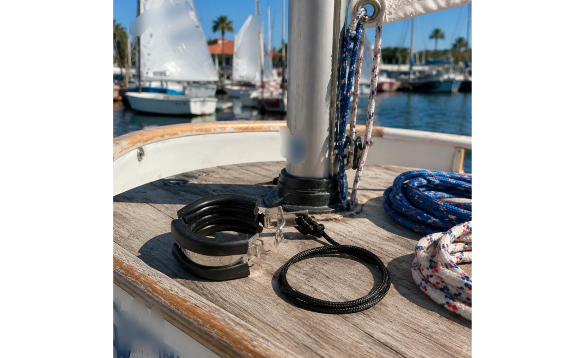 Mast Safety Lock Safe Hold Sailboat Mast Lock Stainless Steel for Sailing