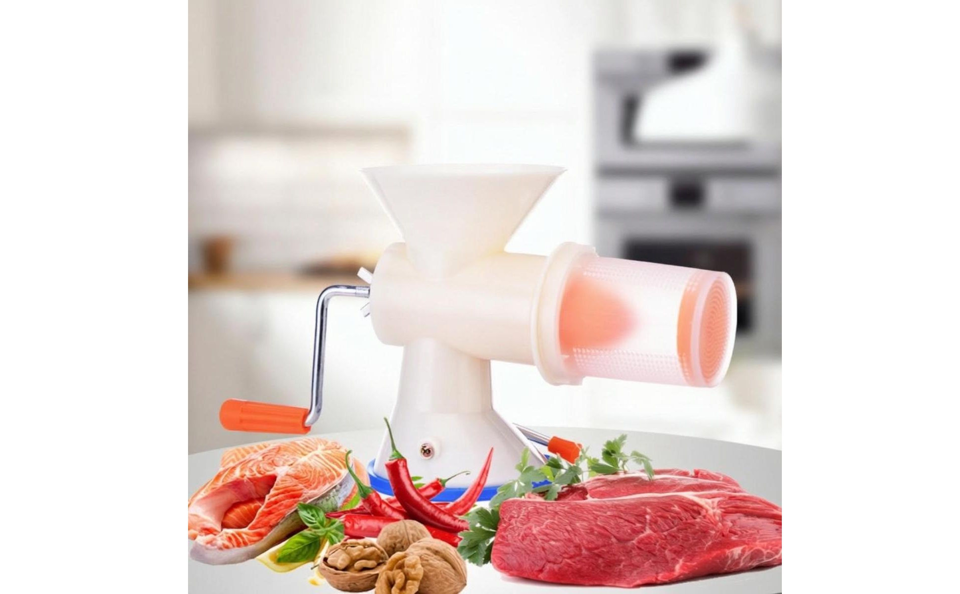 Hand Crank Grinder Compact Manual Grinder Plastic Body