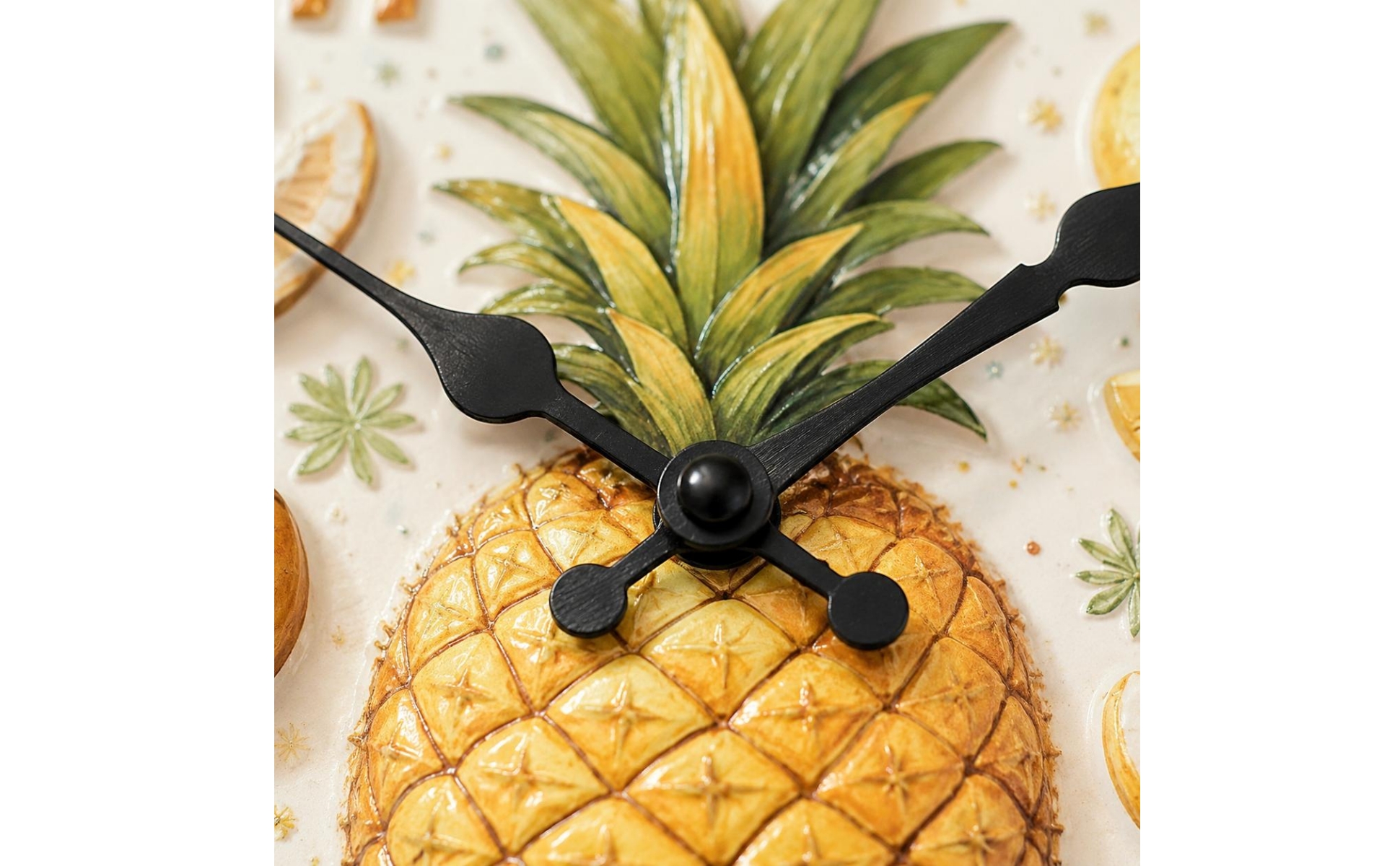 Fruit Wall Timepiece Nordic Aesthetic Fruit Design Timepiece Decorative