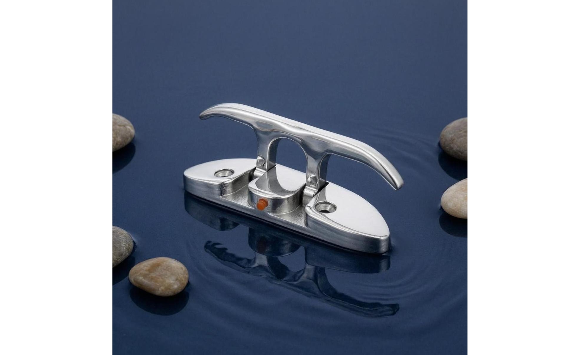 Folding Boat Cleat Foldable 316 Stainless Steel Cleat Space Saving for Yacht