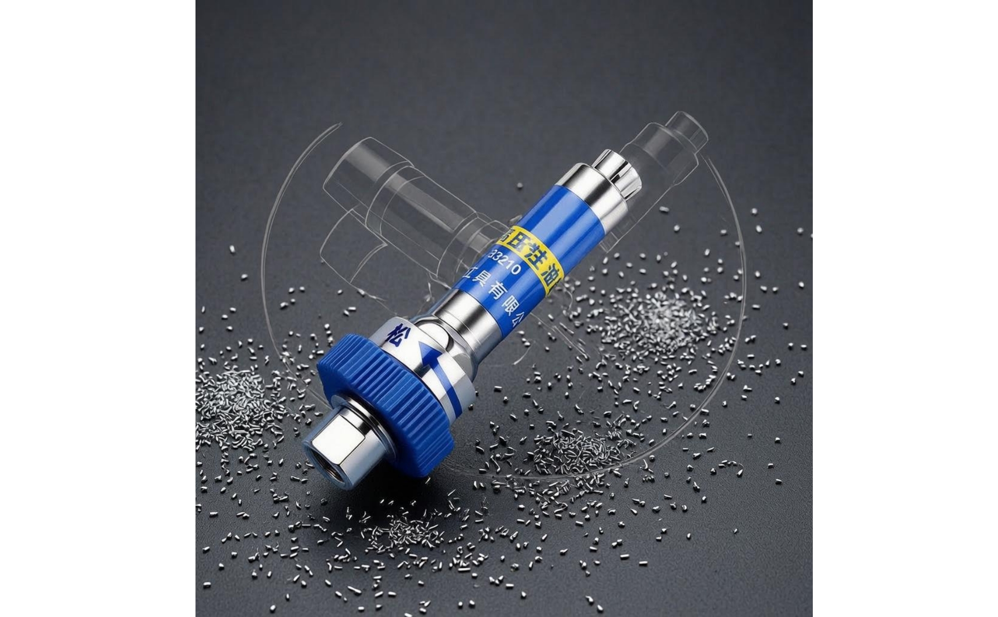 High-Pressure Grease Fitting Single-Piece Threaded Grease Fitting Leak-Resistant