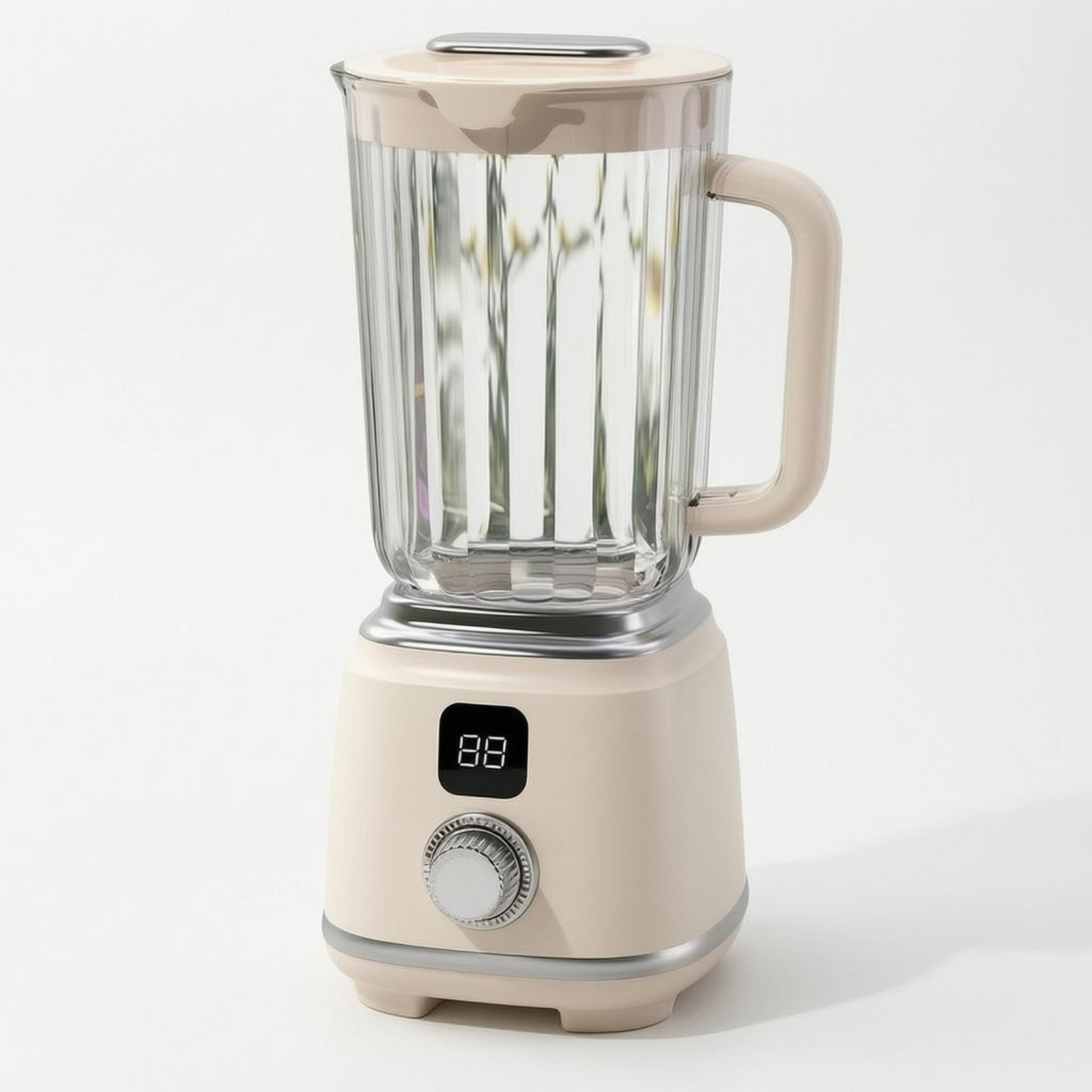 Fruchtmix-Mixer gerippt Eiscrusher-Mixer Drehknopf - Produktbild 4