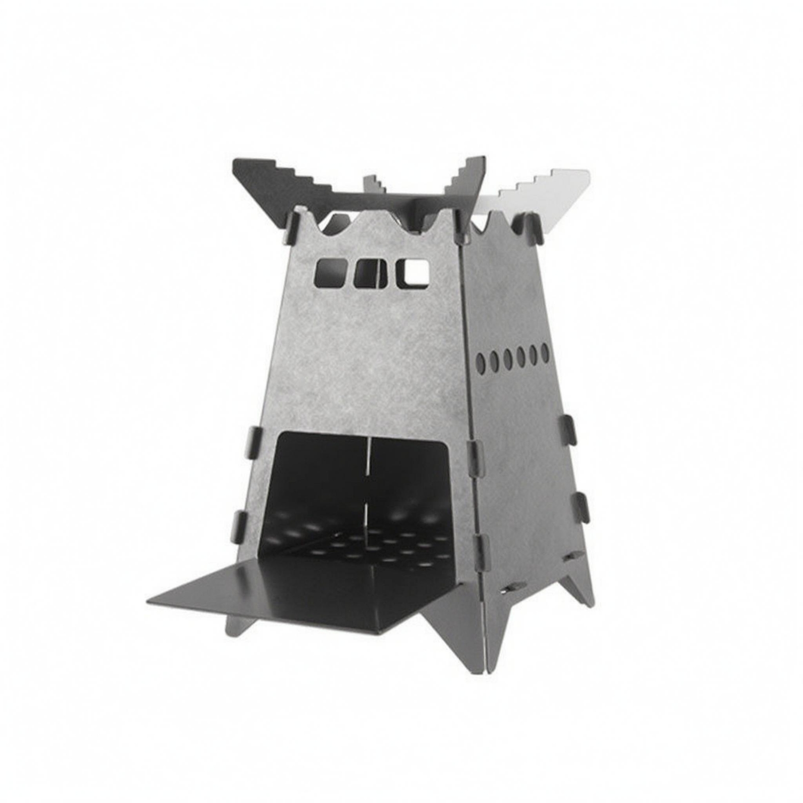 Portable Compact Cooker Perforated Base Metal Alloy Alloy Cooker Ventilation