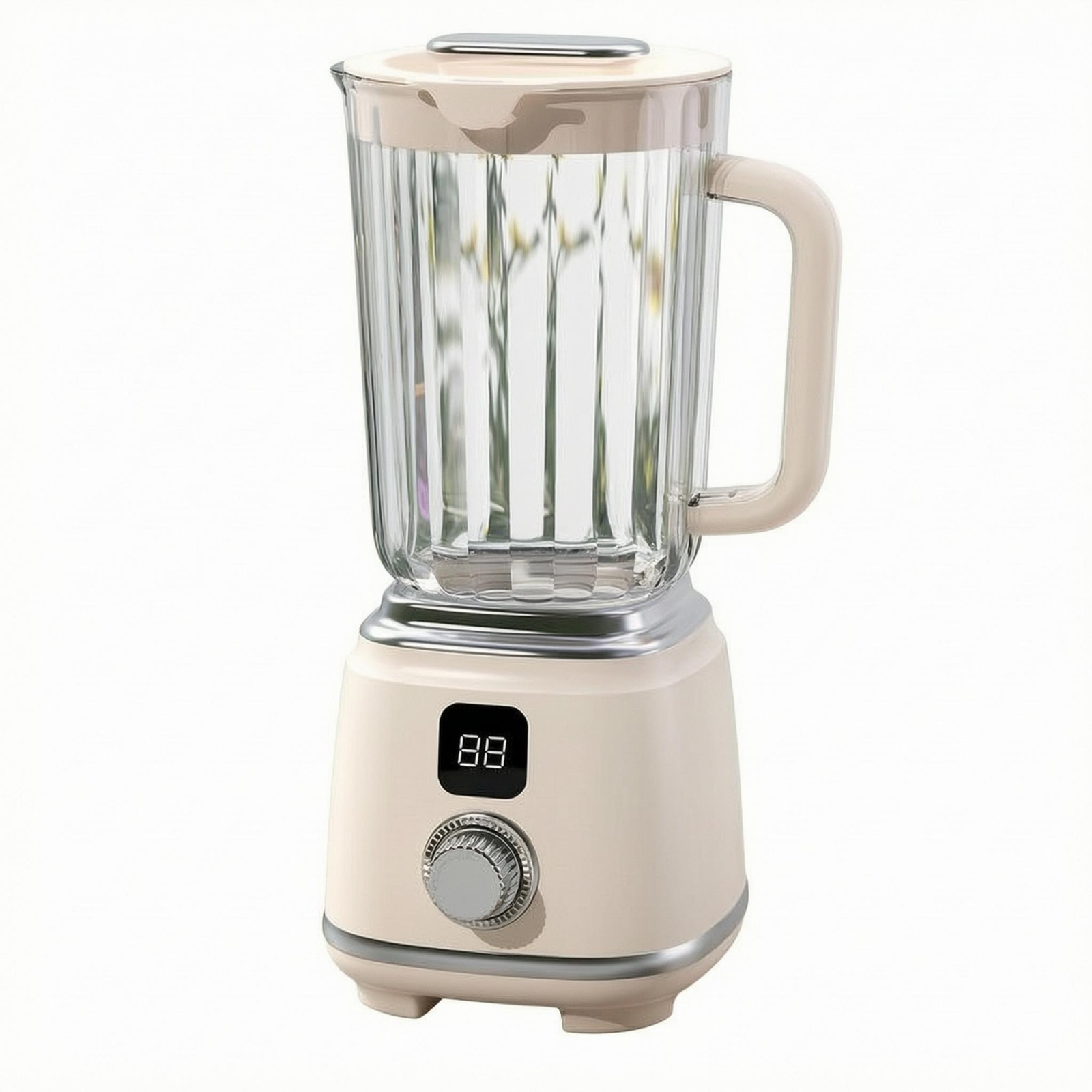 Fruchtmix-Mixer gerippt Eiscrusher-Mixer Drehknopf