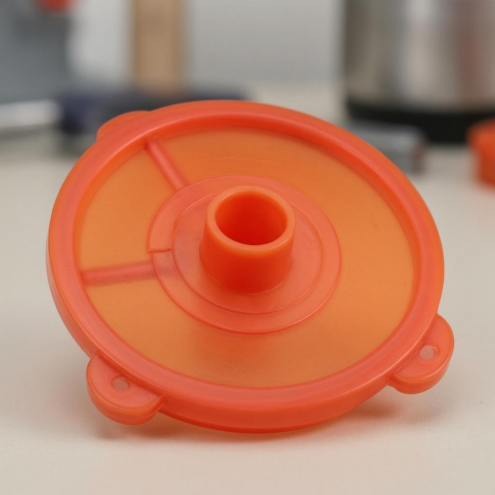 5 Pieces Schaumkleber-Sprühdüse Orange Fächersprühdüse Transparent - Produktbild 5