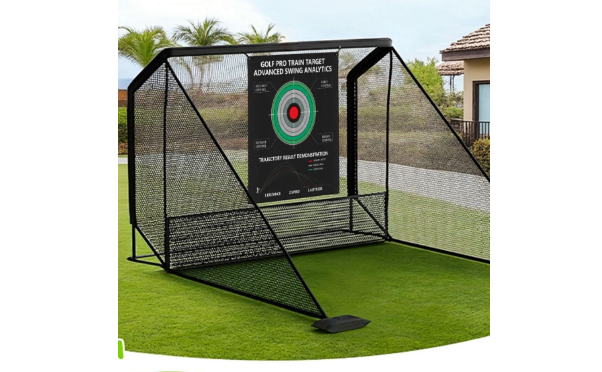 Golf-Zielplane Zielscheibe Golf-Zieltuch Konzentrische Ringe