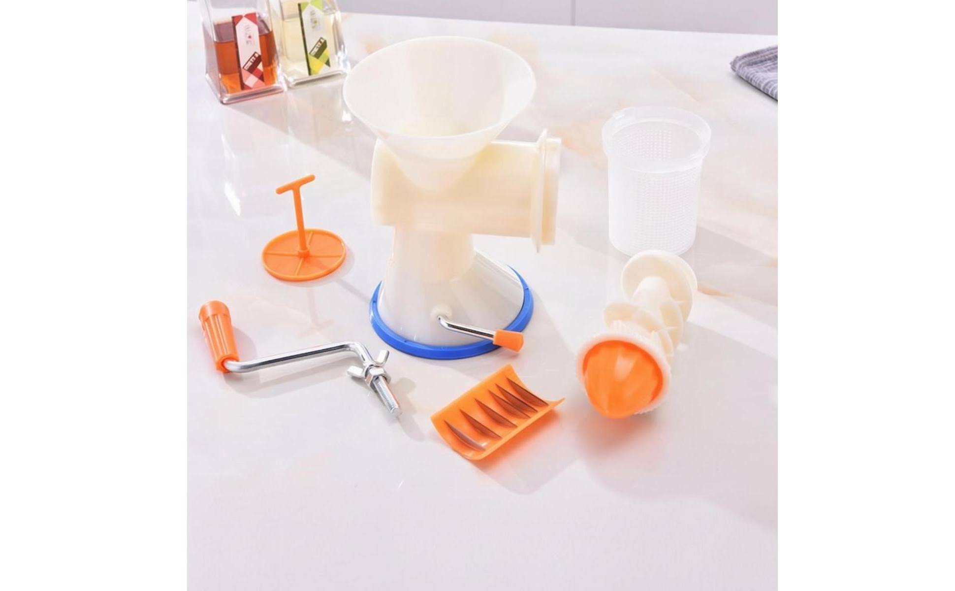 Hand Crank Grinder Compact Manual Grinder Plastic Body