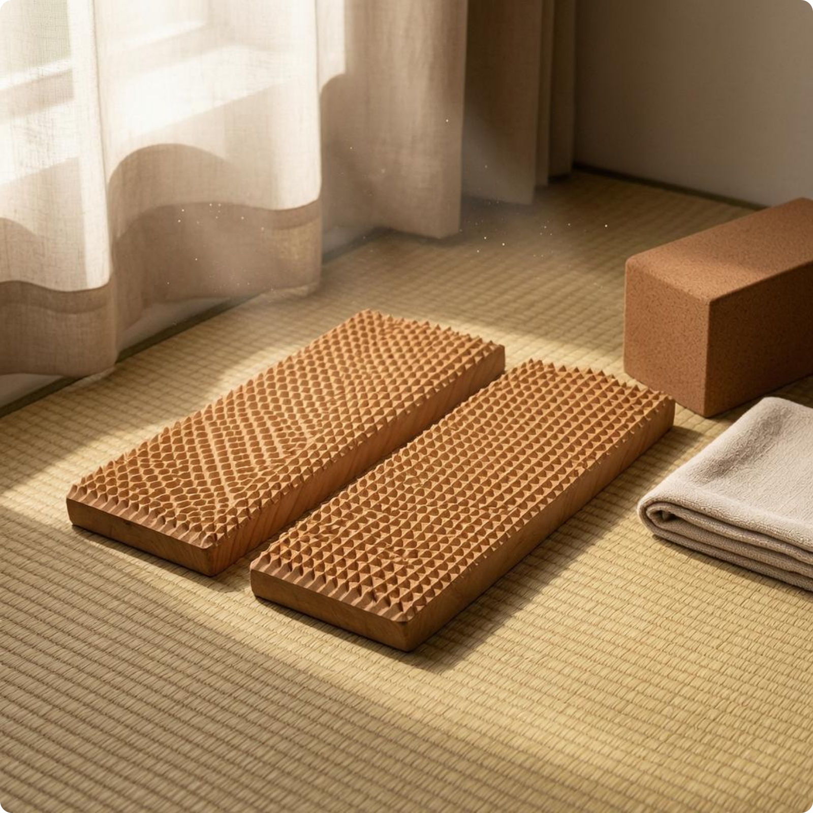 Mindful Foot Board Portable Meditation Foot Board Non-Slip