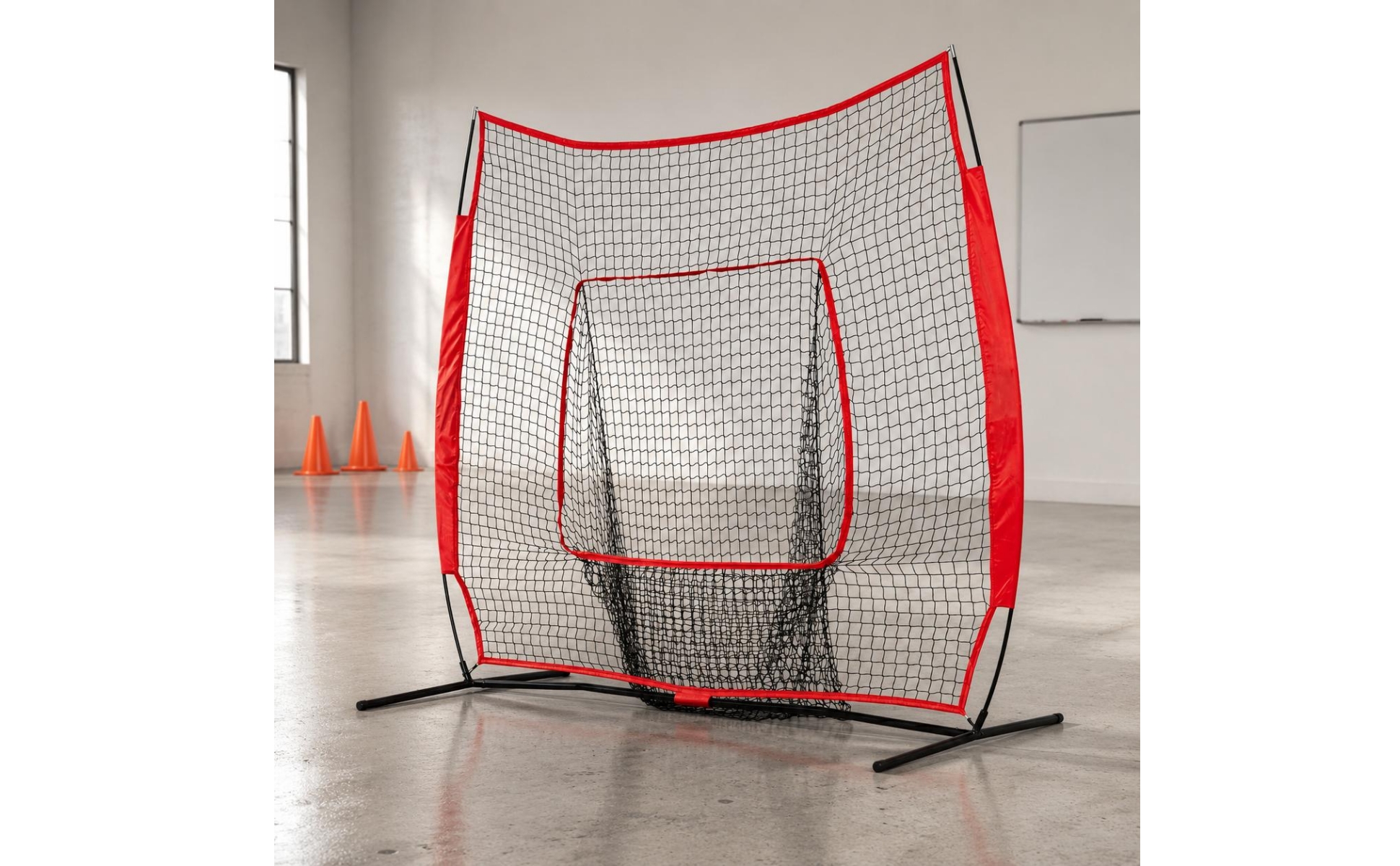 Baseball-Schlagnetz tragbar Softball-Trainingsnetz großes Fangnetz für Training