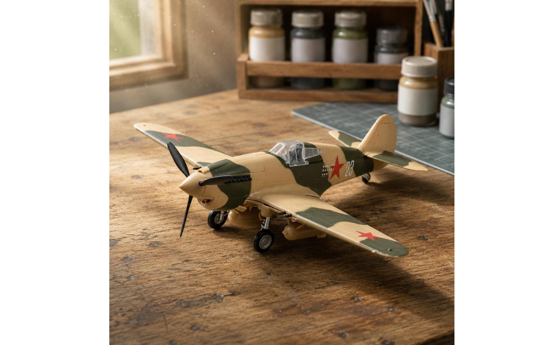 Plane Display Model 1/48 Scale Aircraft Model Detailed Molded