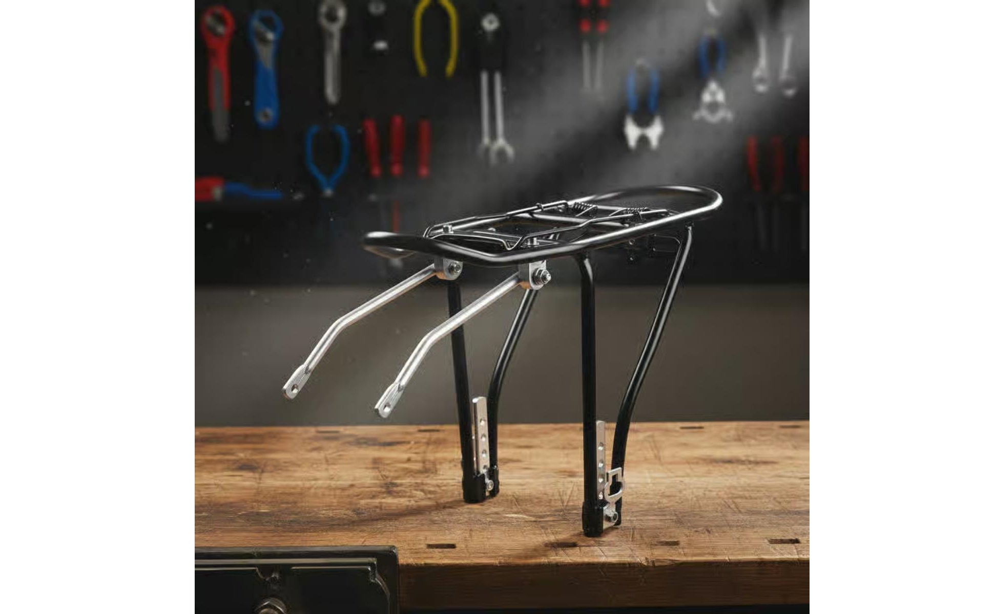 Folding Bike Rear Rack Foldable for Commuting, Outing