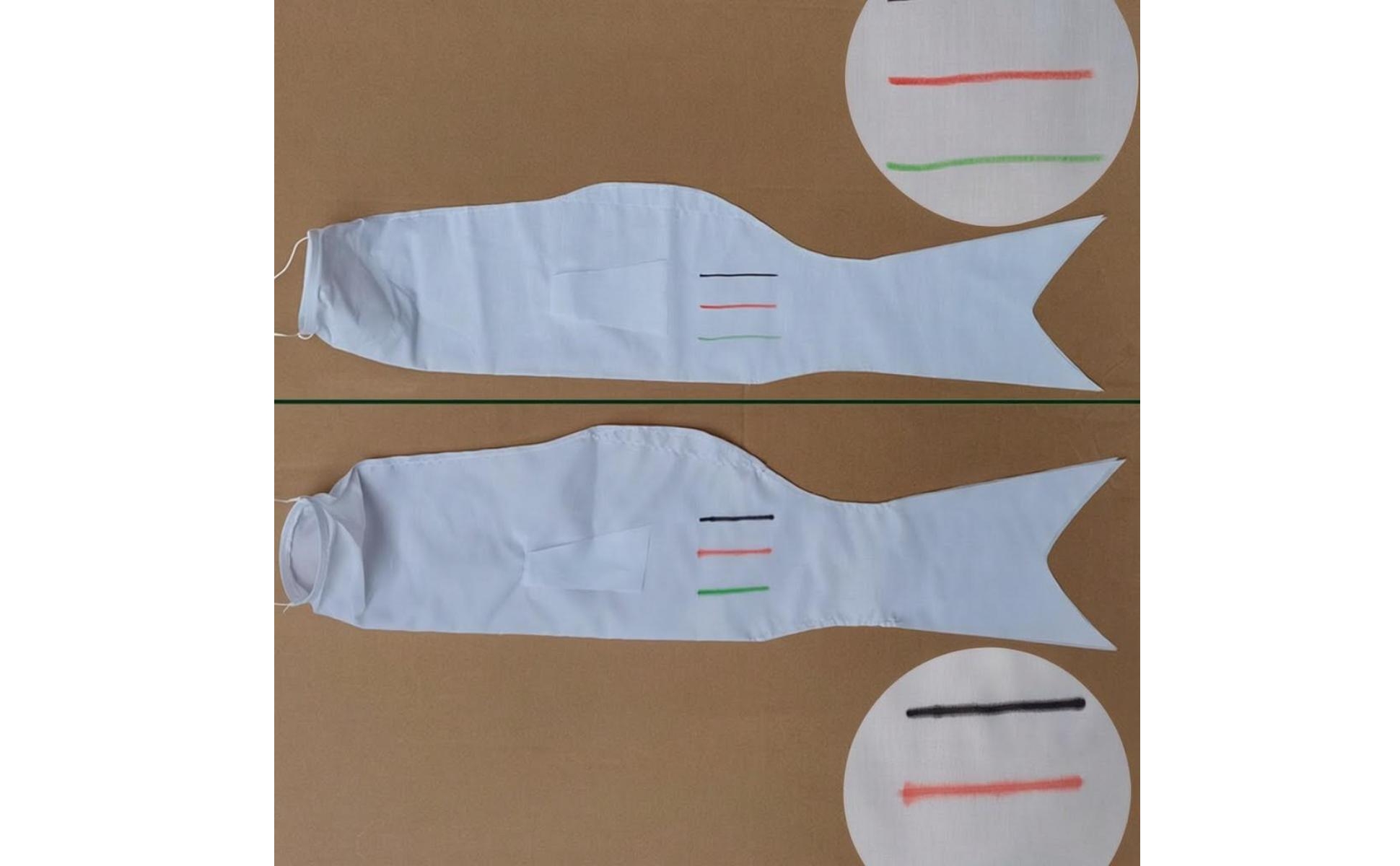Paintable Carp Streamer DIY Carp Flag Blank