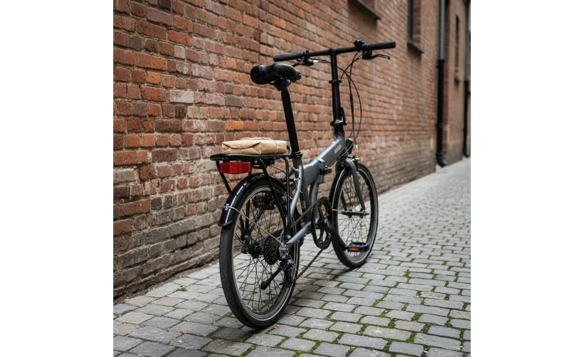 Folding Bike Rear Rack Foldable for Commuting, Outing