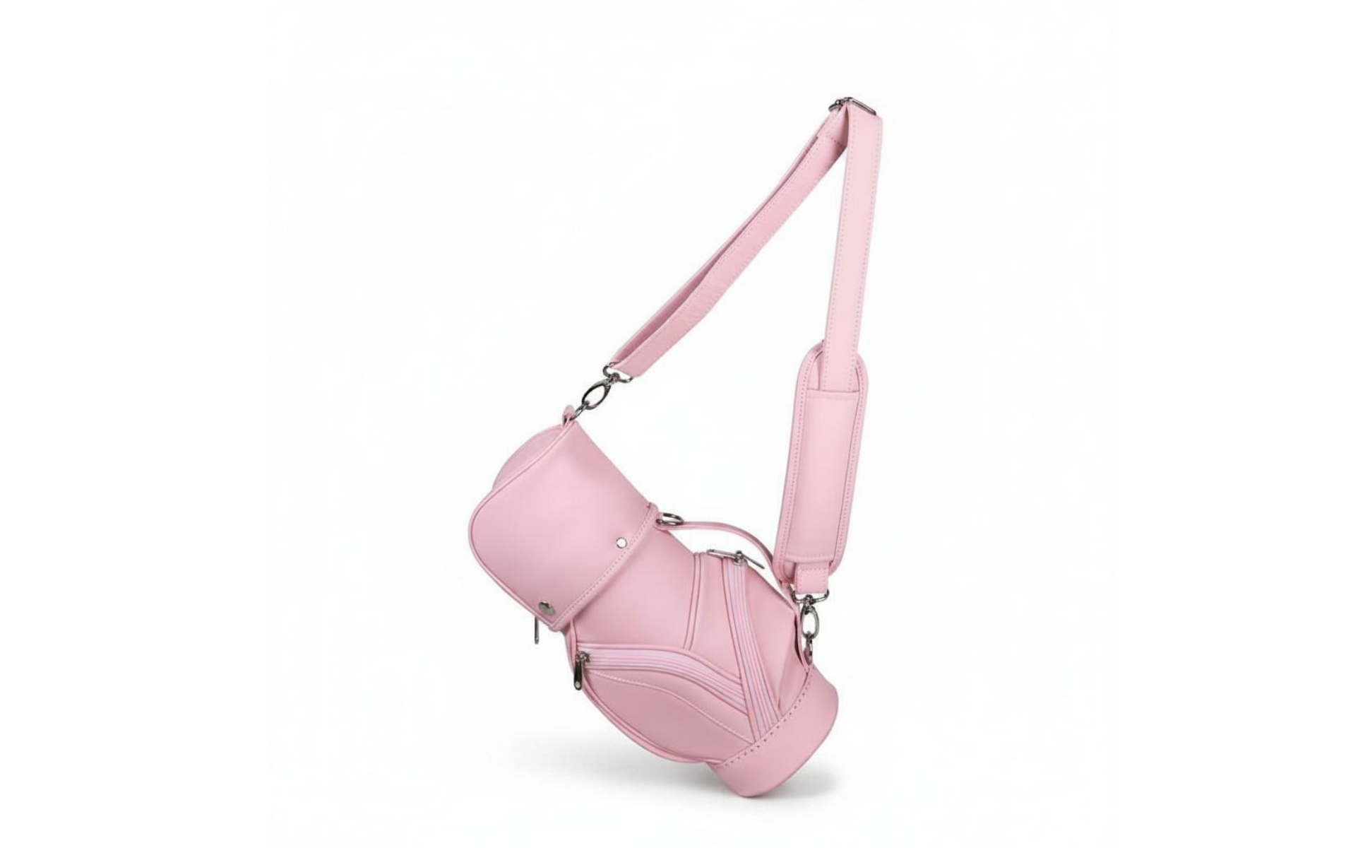 Mini Crossbody Bag Portable Adjustable Strap Handbag Multi-Pocket for Shopping