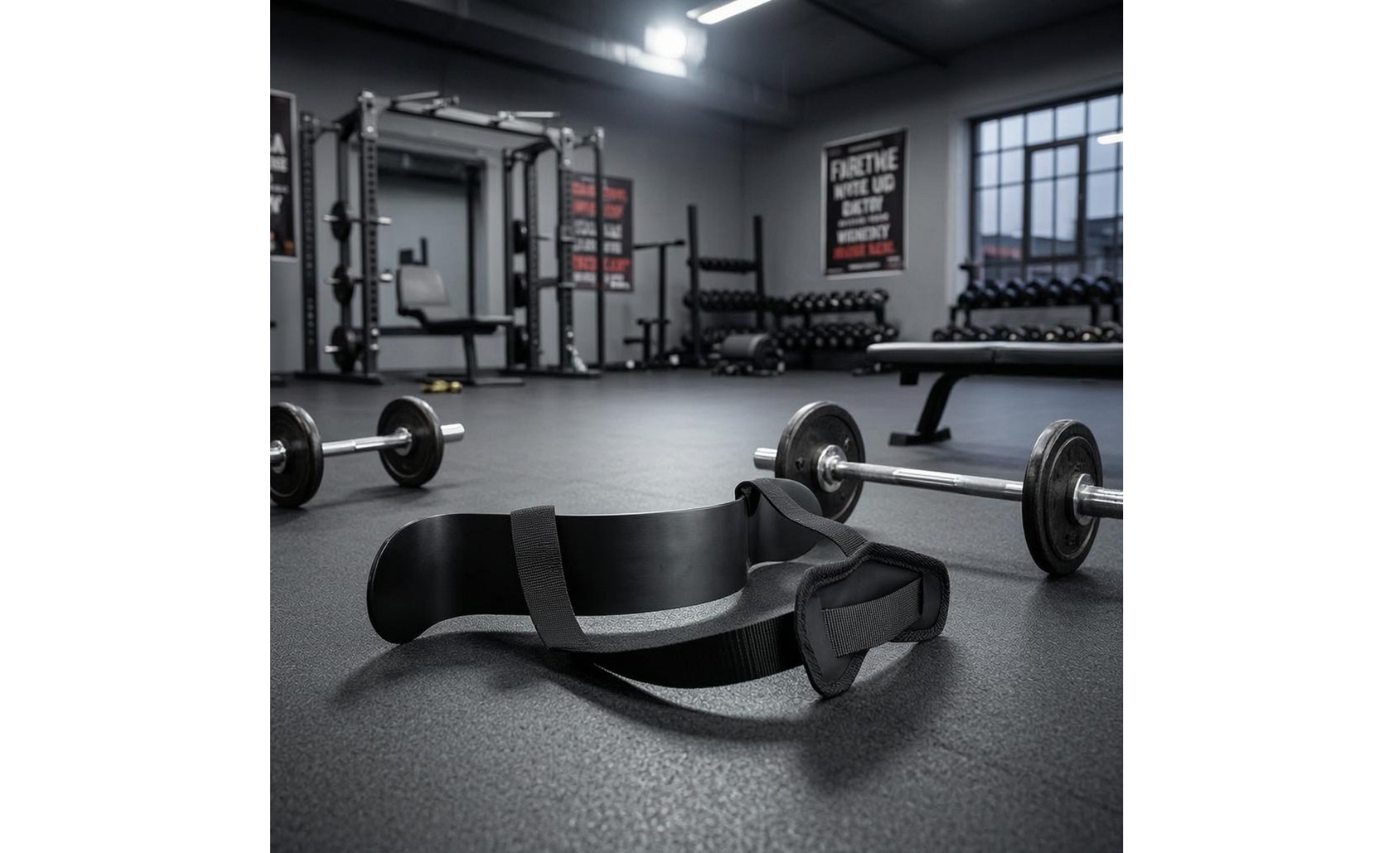 Barbell Bend Support Board Adjustable Strap Biceps Training Board