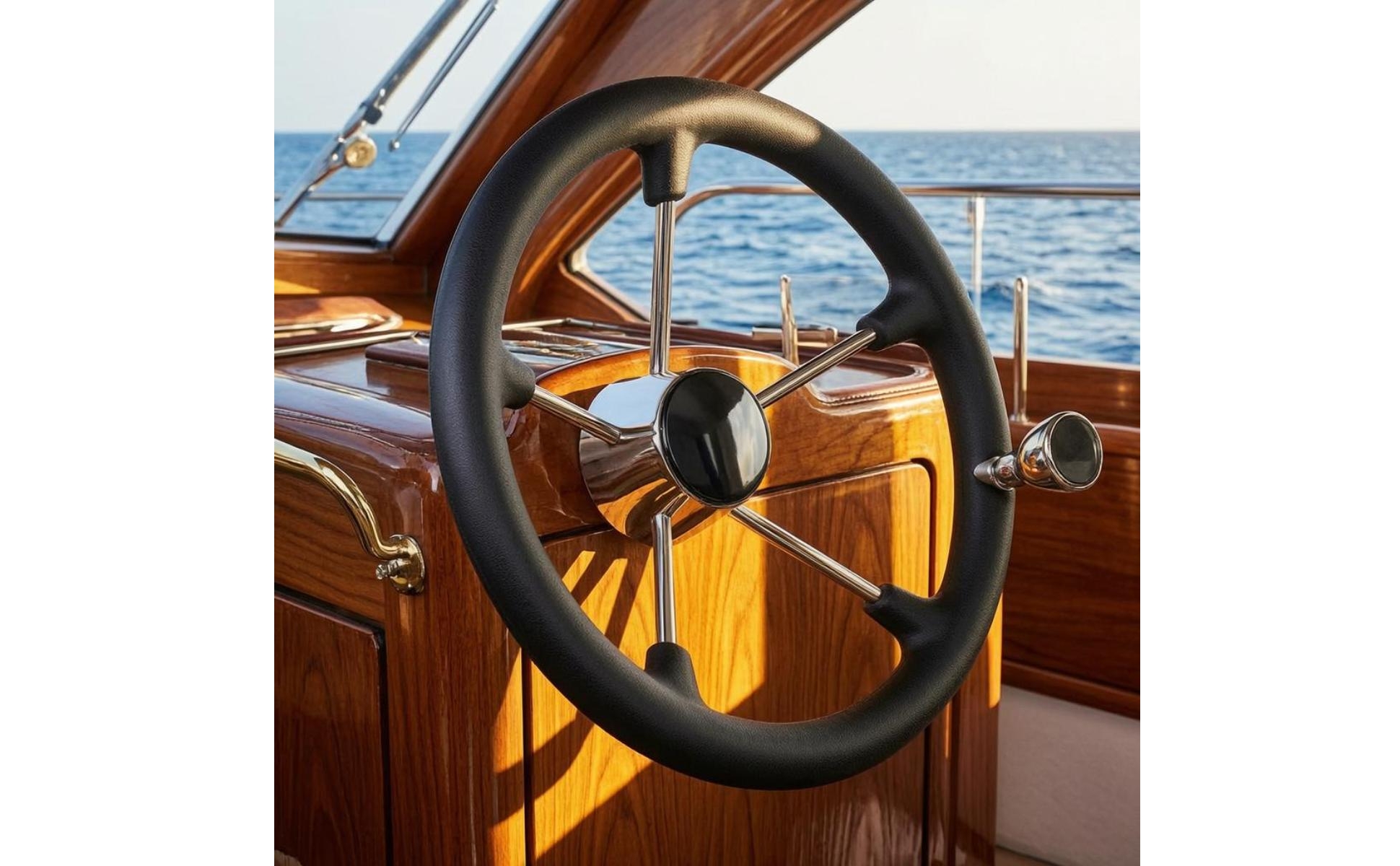 Yacht Steering Station Wheel for Boating