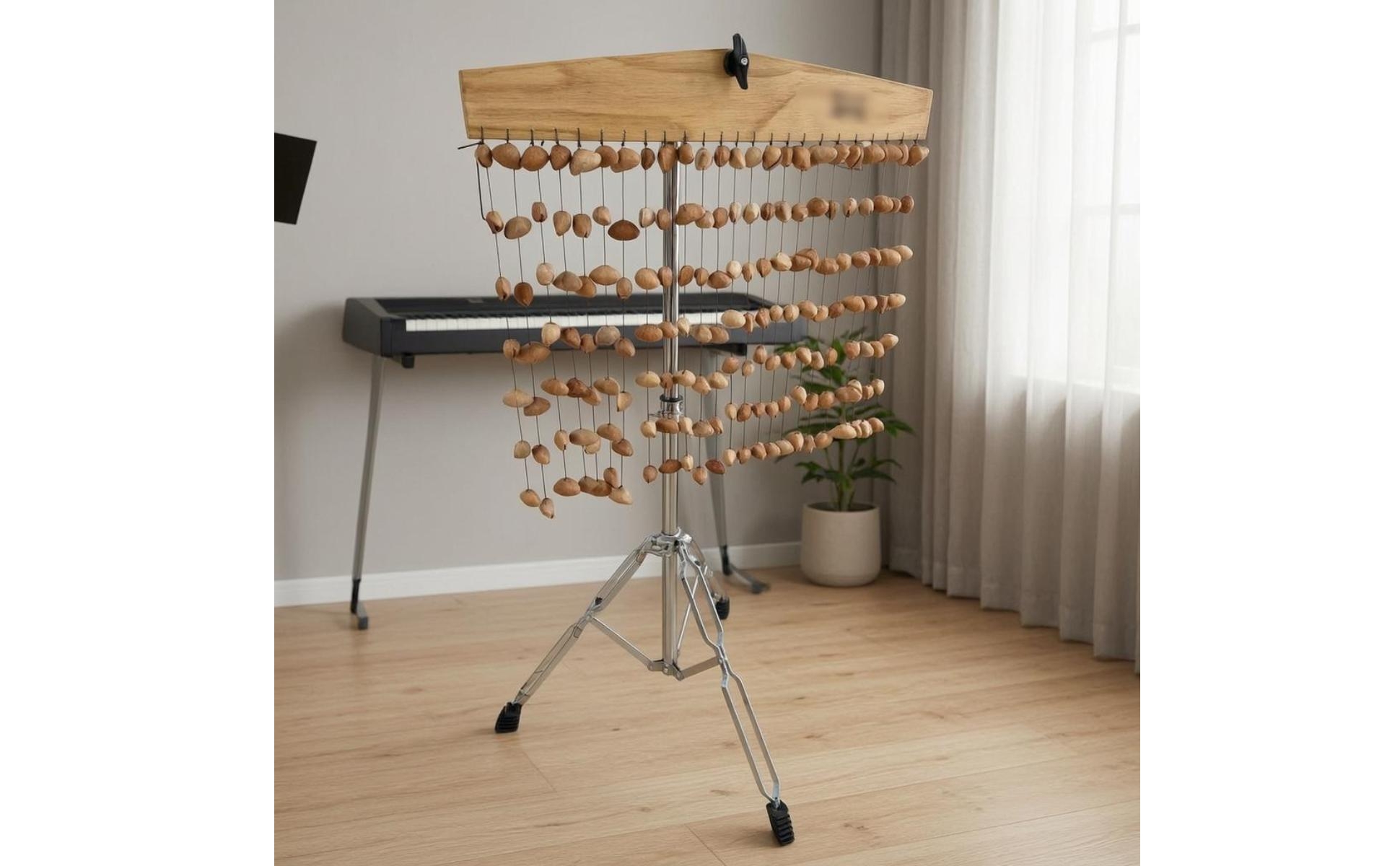 Floor Tripod Stand Detachable Wind Tuned Percussion Stand Stand Stage Use