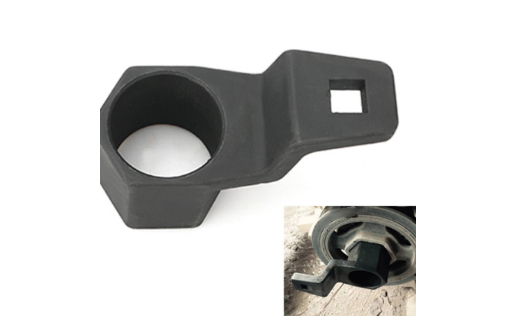 Automobile Engine Shaft Pulley Tool Single-Piece Angled Engine Shaft Pulley Tool