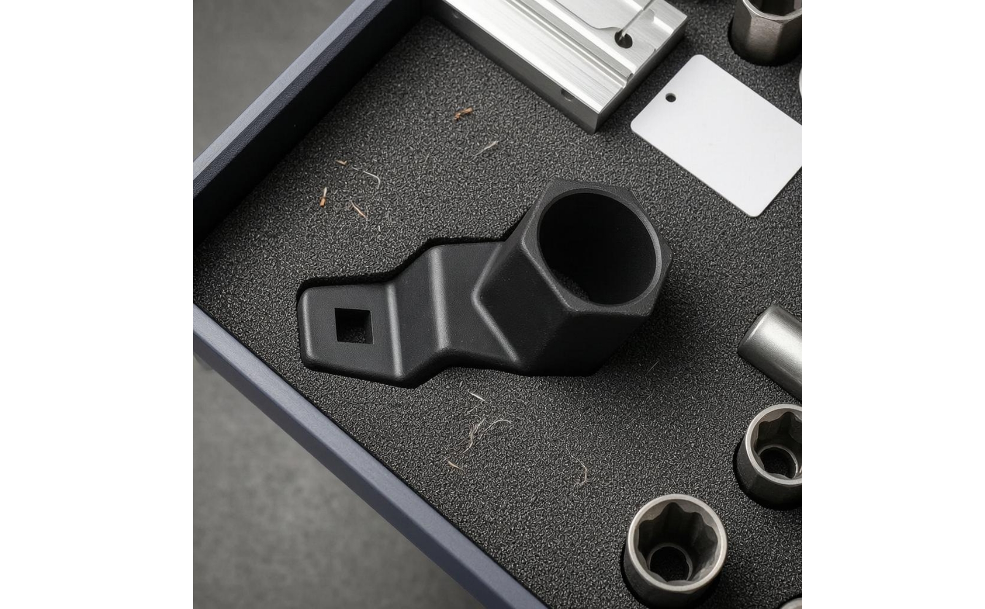 Automobile Engine Shaft Pulley Tool Single-Piece Angled Engine Shaft Pulley Tool