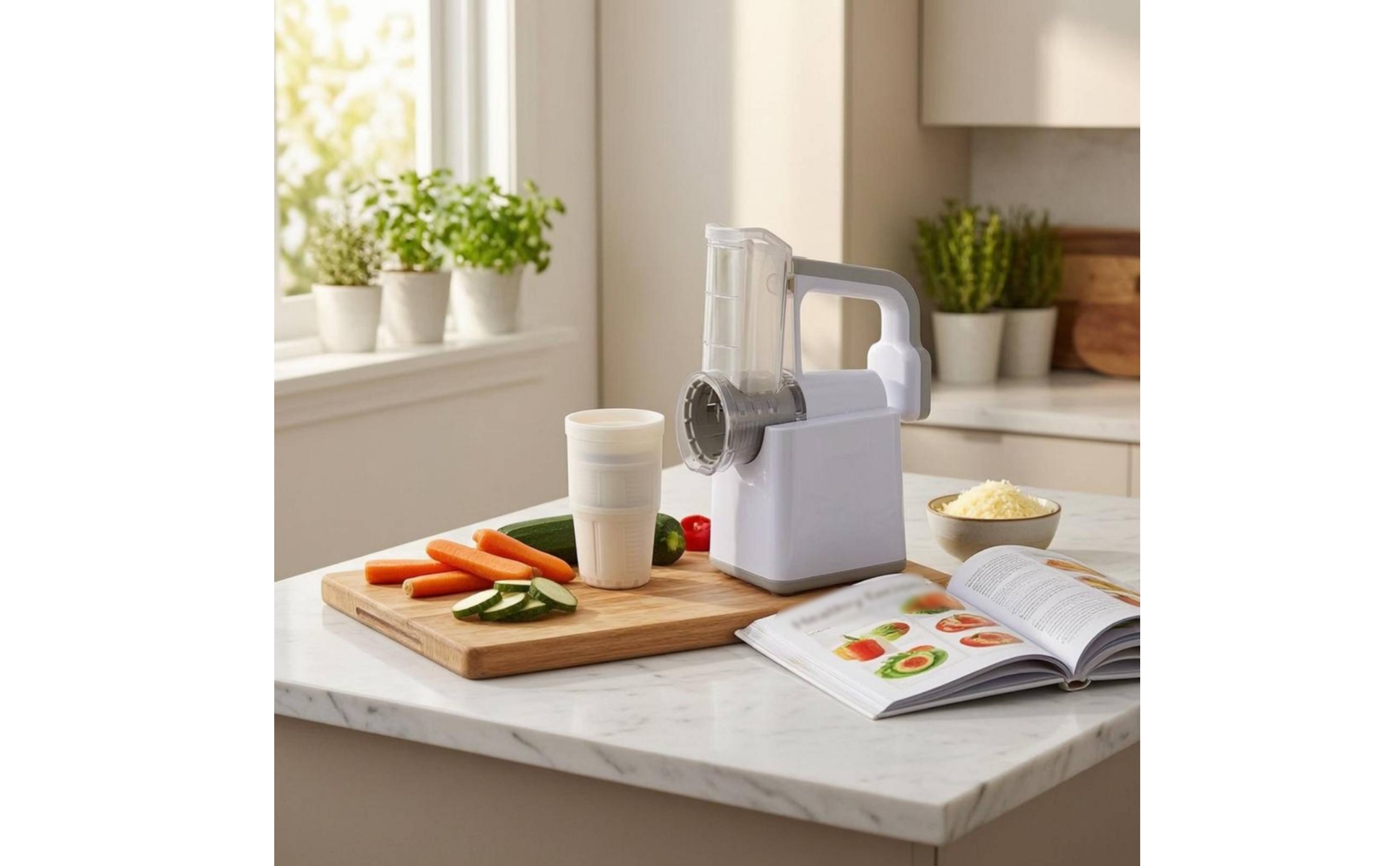 Electric Vegetable Easy to Use Electric Rotary Grater Rapid