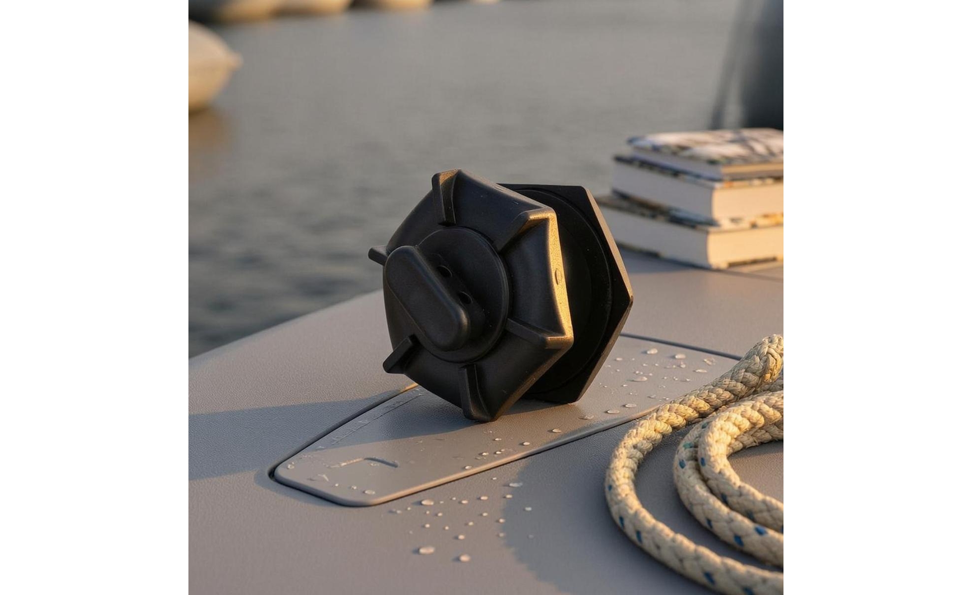 Hexagonal Boat Drain Plug Leak-Proof Inflatable Boat Drain Valve Long-Lasting