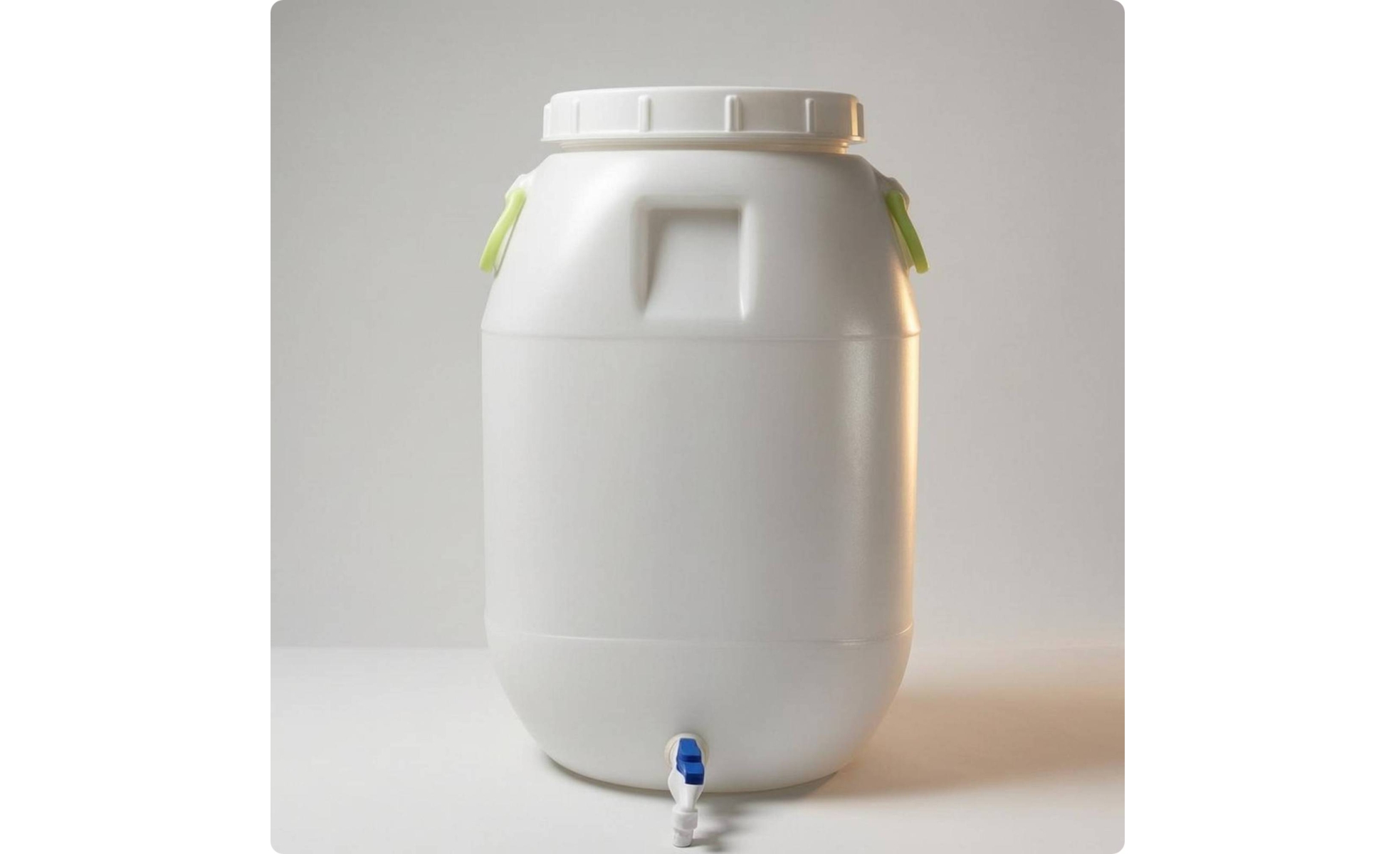 Sturdy Duty Container HDPE Spigot Container Food-Safe