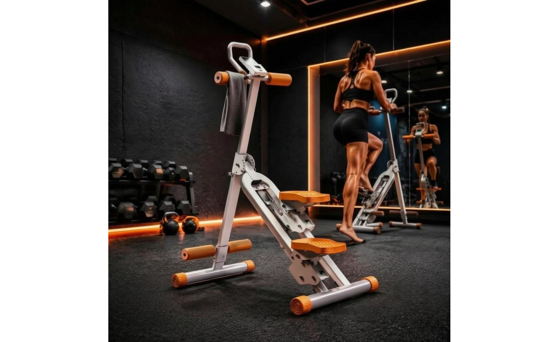 Faltbarer Stepper faltbar Treppensteiger mehrfunktional für zu Hause, drinnen