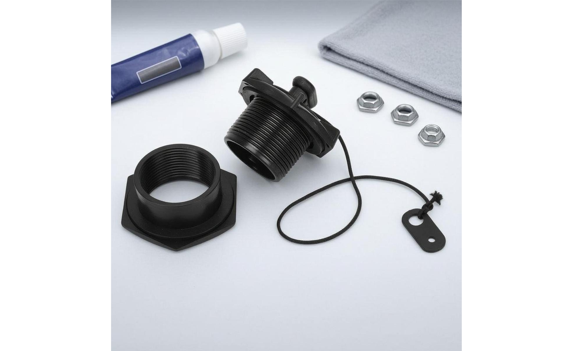Hexagonal Boat Drain Plug Leak-Proof Inflatable Boat Drain Valve Long-Lasting