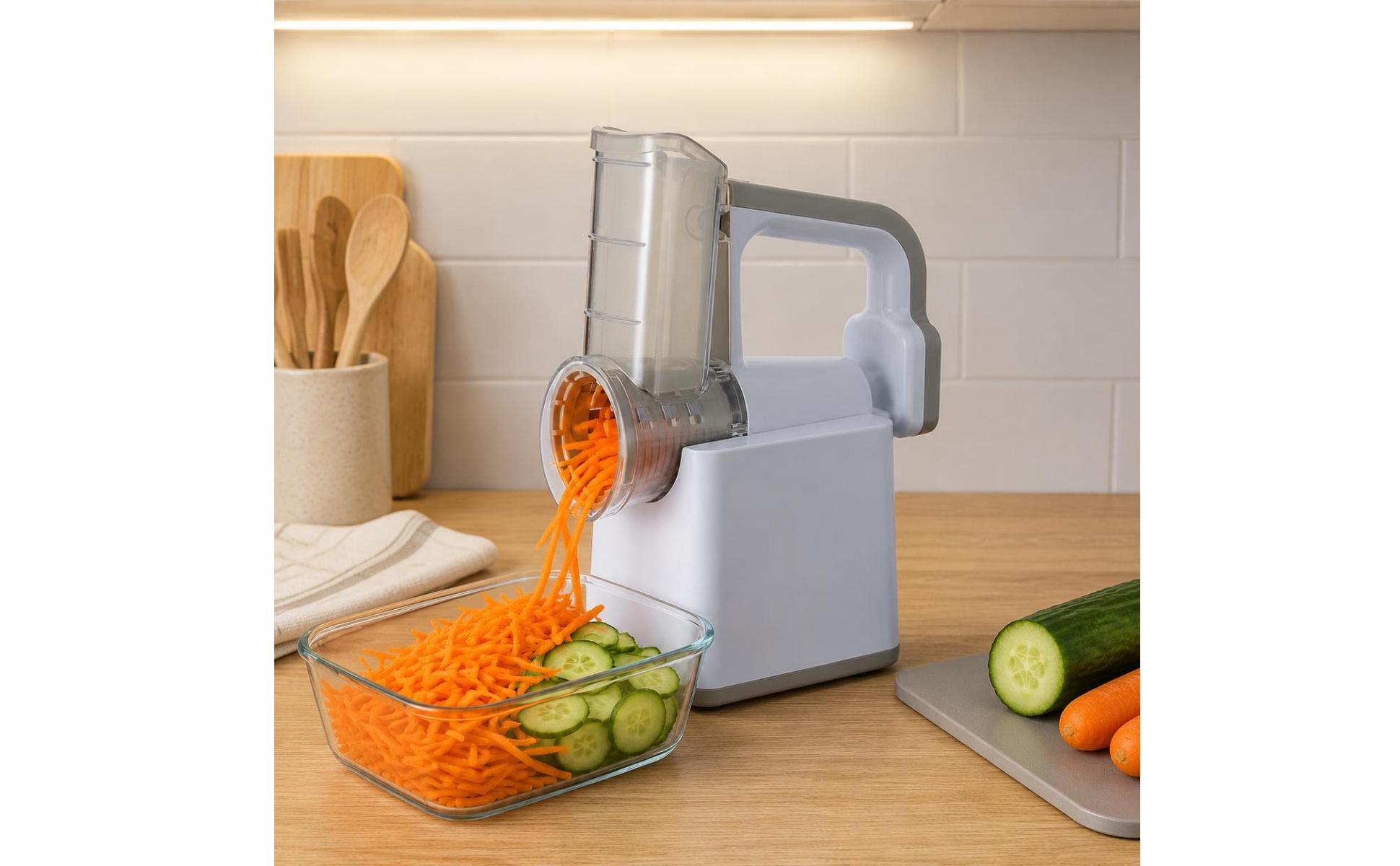 Electric Vegetable Easy to Use Electric Rotary Grater Rapid
