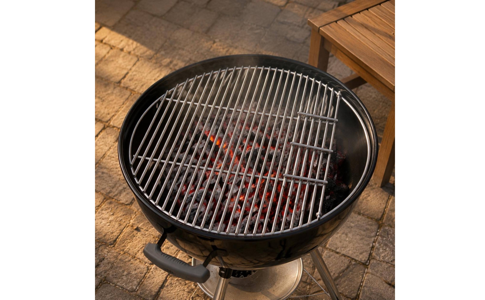 Hinged Grill Grate Round Stainless Steel Grill Grate Reinforced