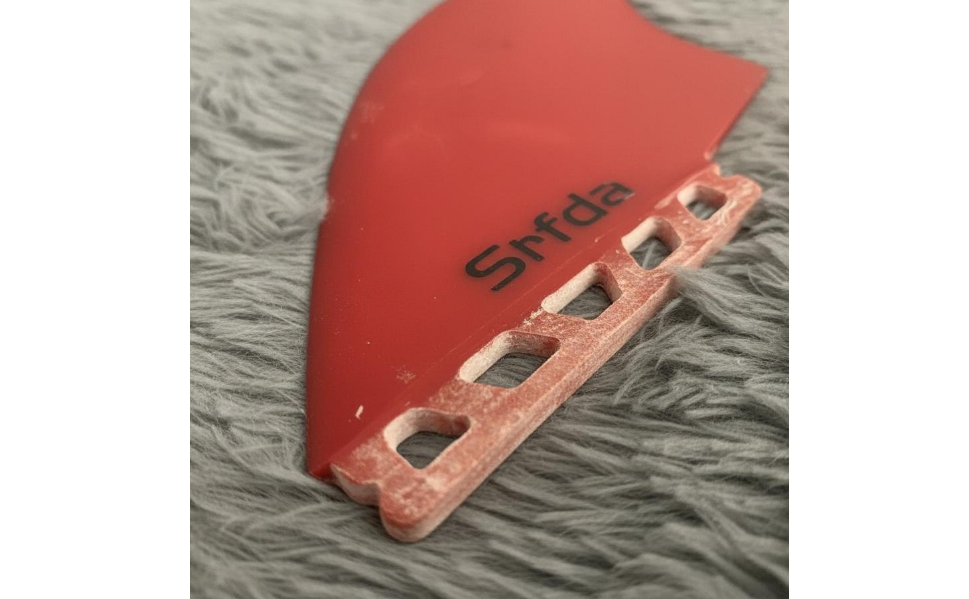 2 Pieces FCSK2 Compatible Fins Long-Lasting Twin Fin Set Lightweight