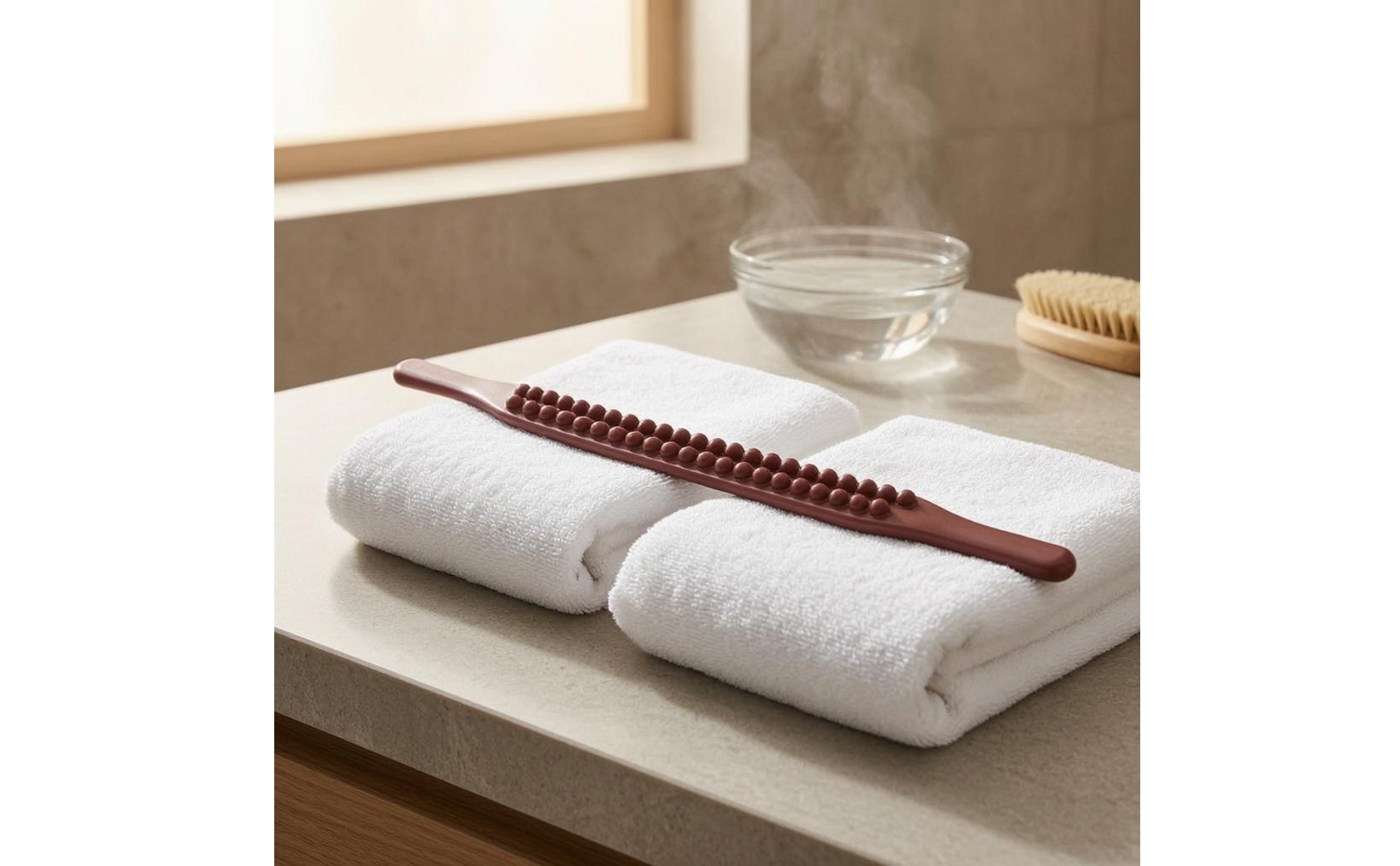 Noppen-Massagestab 52 cm lang Hand-Massagestab abgerundet