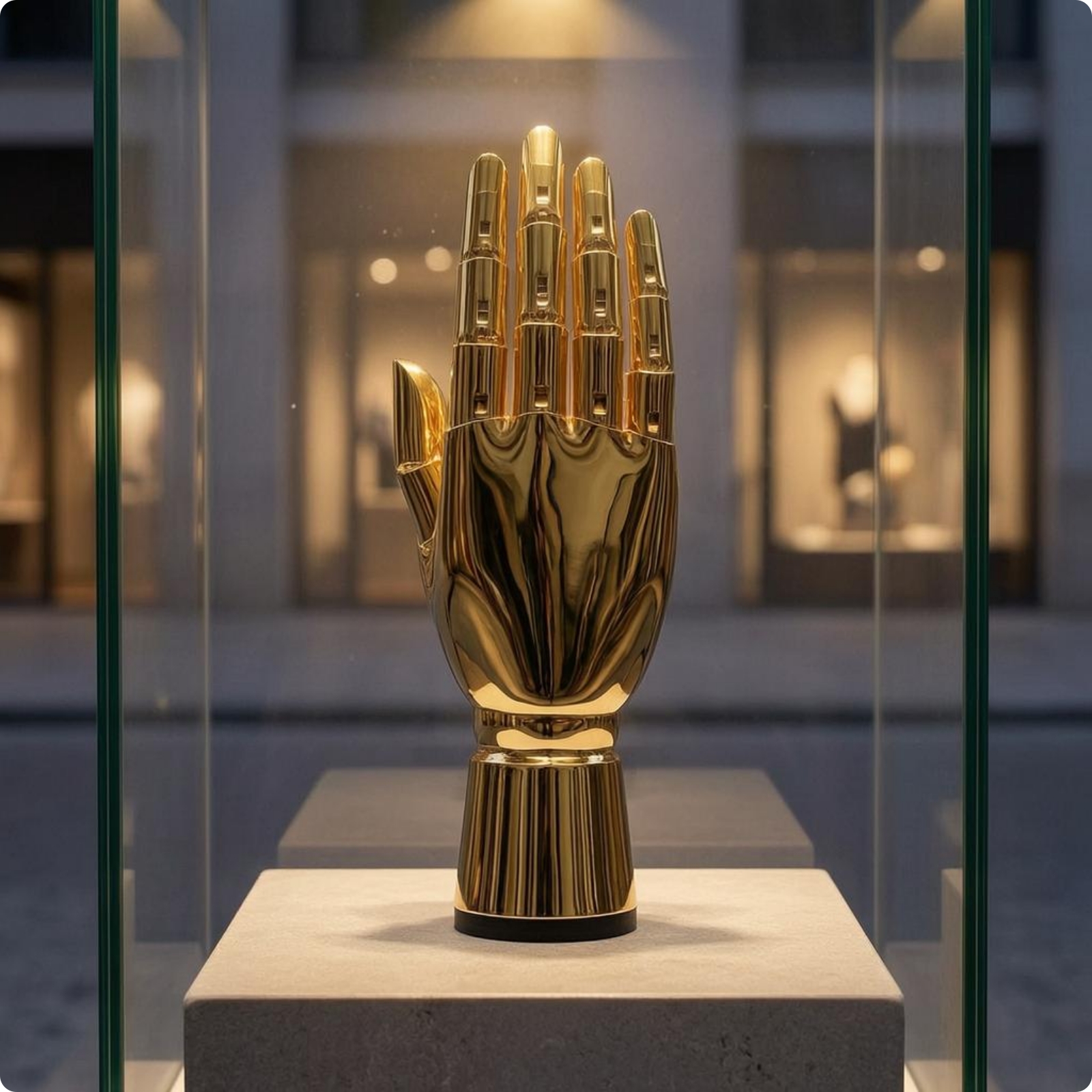 Mannequin Hand Display Realistic Articulated Hand Model Lightweight