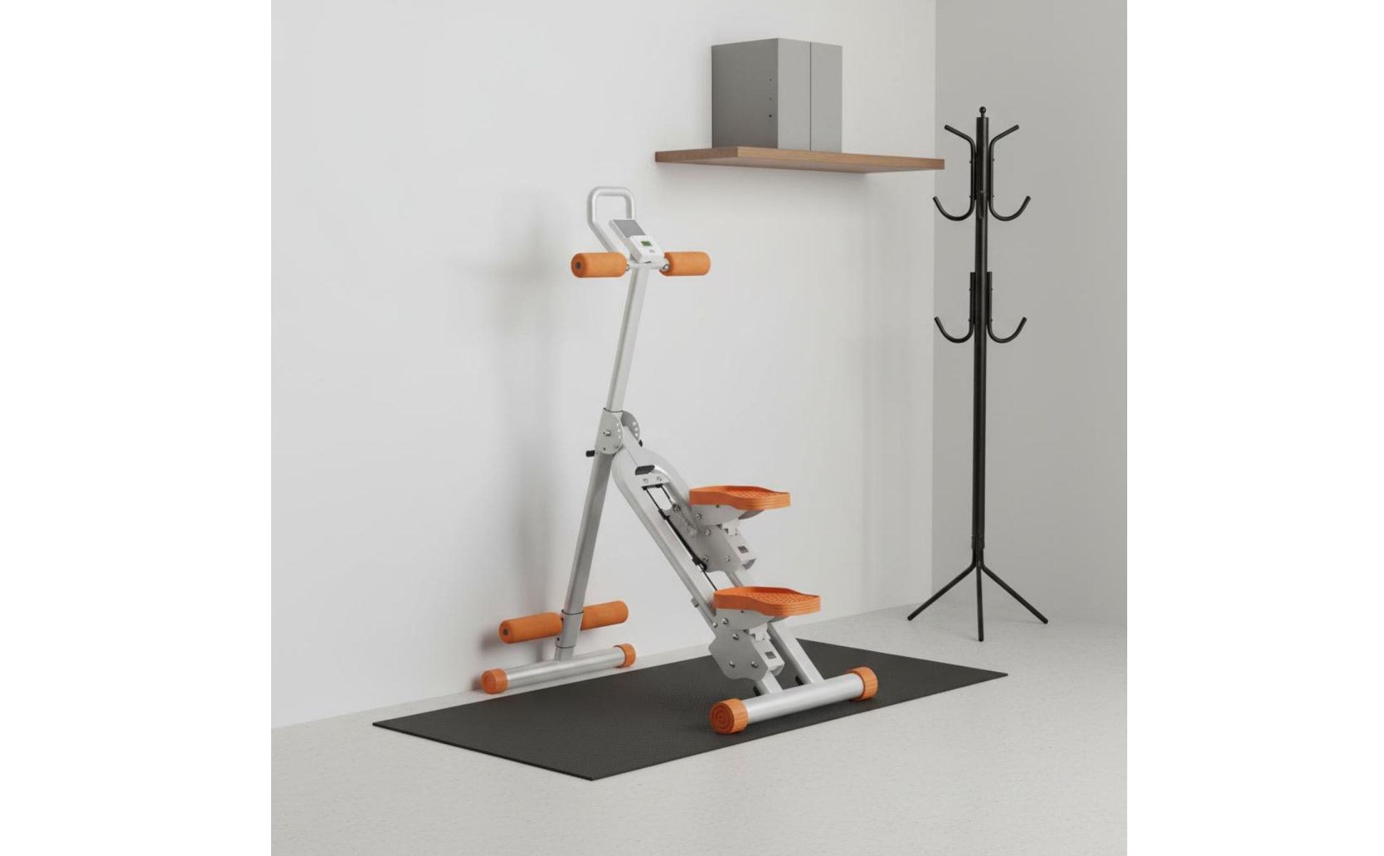 Faltbarer Stepper faltbar Treppensteiger mehrfunktional für zu Hause, drinnen