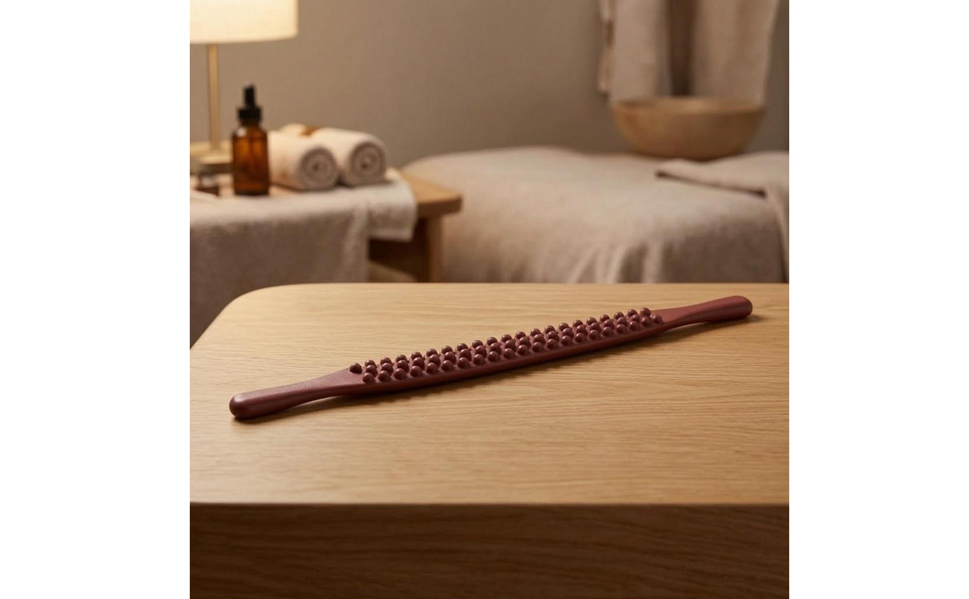 Noppen-Massagestab 52 cm lang Hand-Massagestab abgerundet