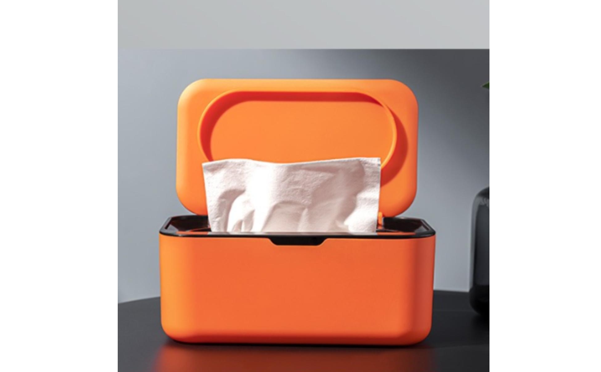 Wet Wipes Dispenser Box Dustproof Lidded Tissue Box Multi-Purpose for Desk