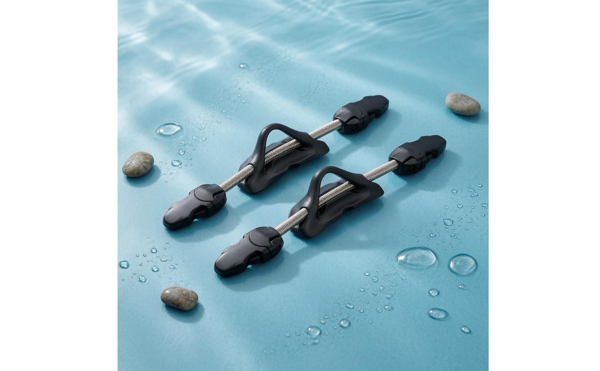 Elastic -Ankle Strap Replacement Diving Fin Strap Quick-Disconnect