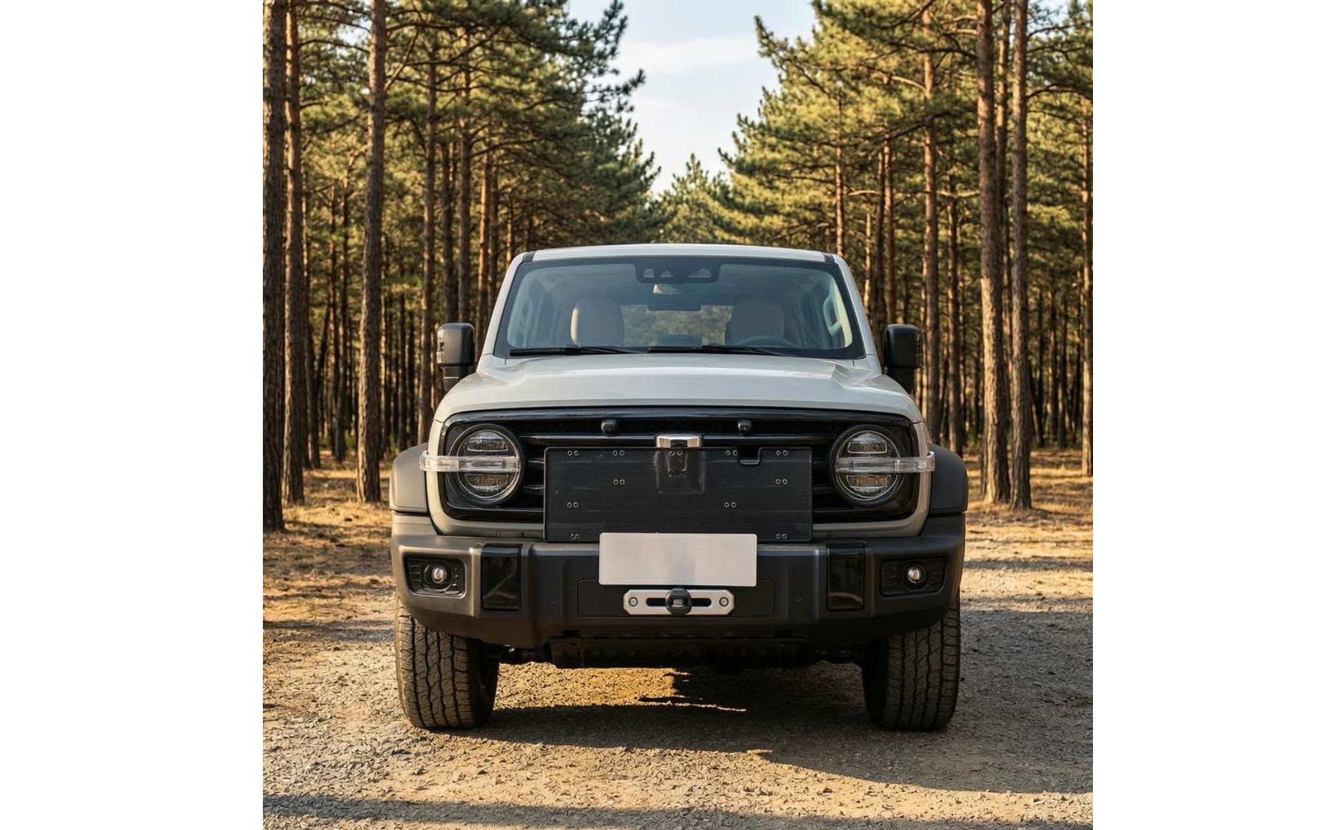 4 Pieces Front Grille Screen Vehicle-Specific Steel Wire Grille Mesh