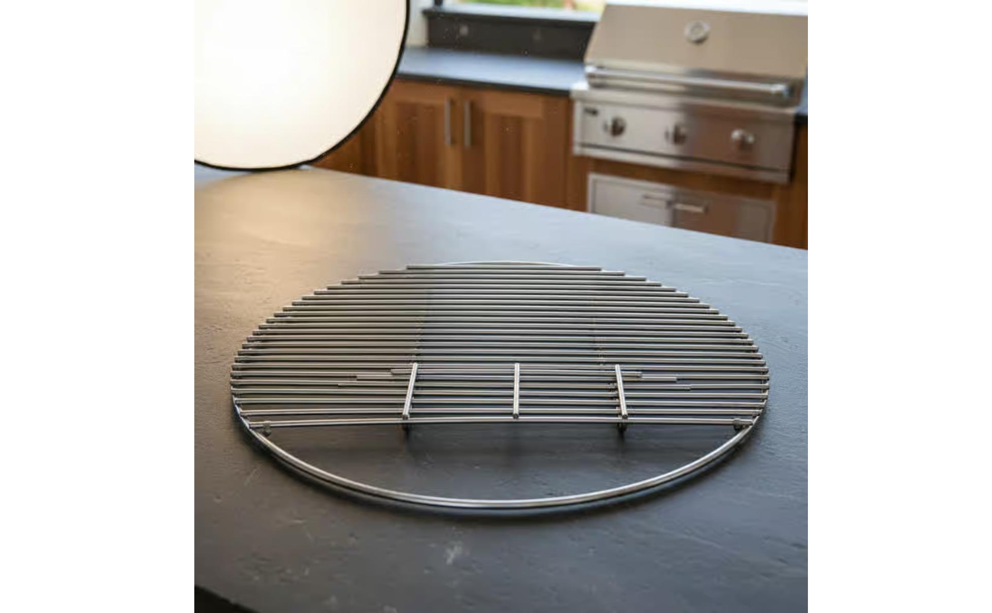 Hinged Grill Grate Round Stainless Steel Grill Grate Reinforced