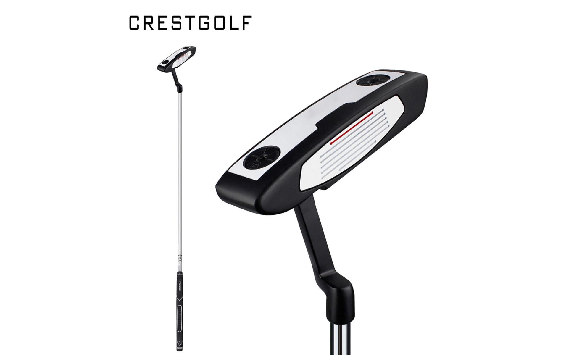 Zinc Alloy Putter Indoor and Outdoor Use Golf Practice Putter for Training, Men