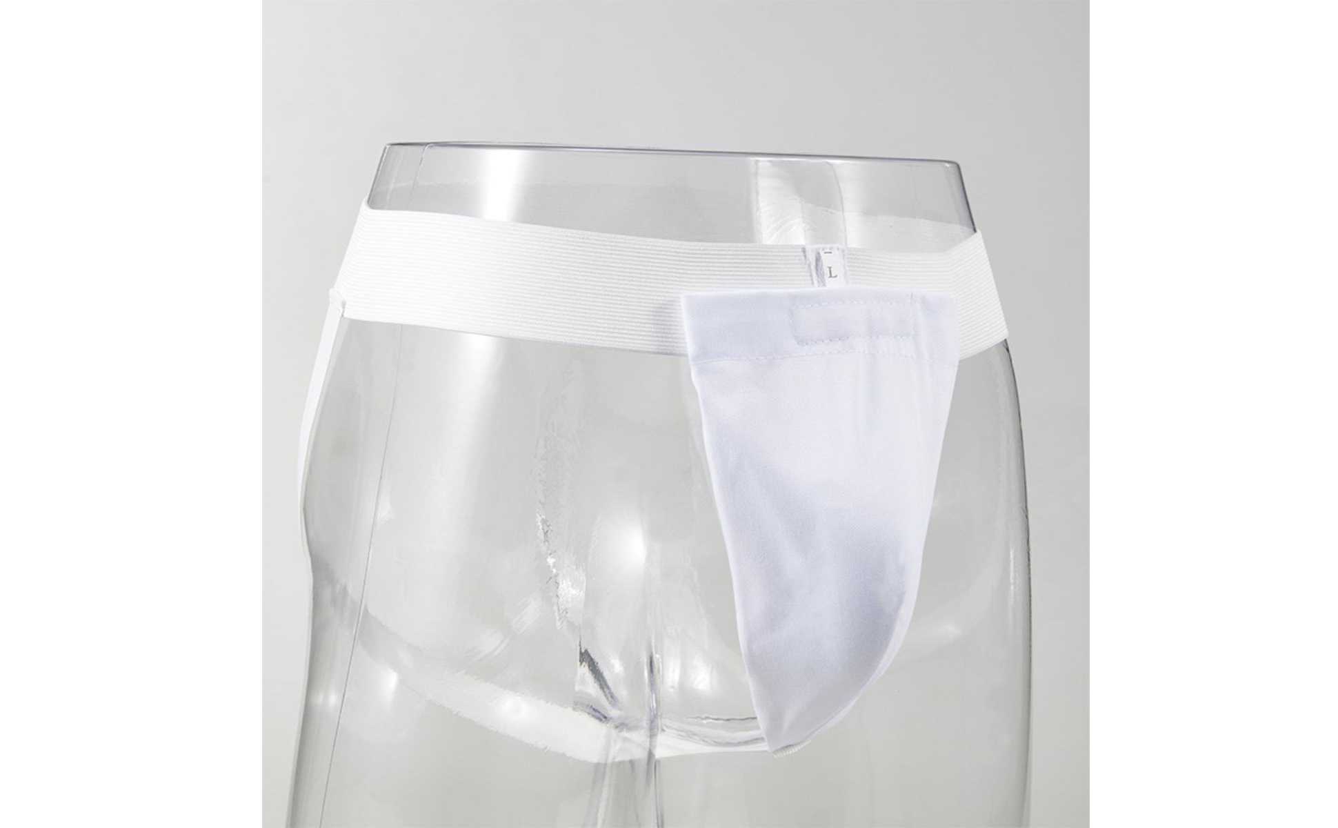 TPE Guard Guard Shielding Fighting Arts Groin Protector Shock-Absorbing