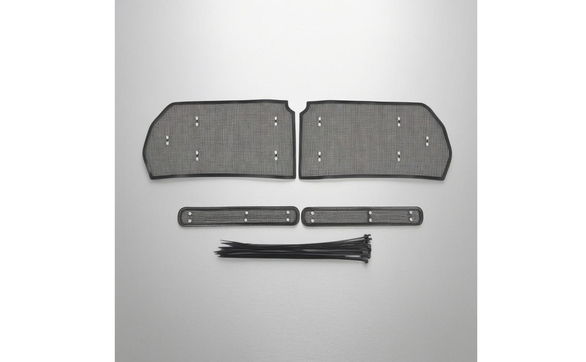 4 Pieces Front Grille Screen Vehicle-Specific Steel Wire Grille Mesh