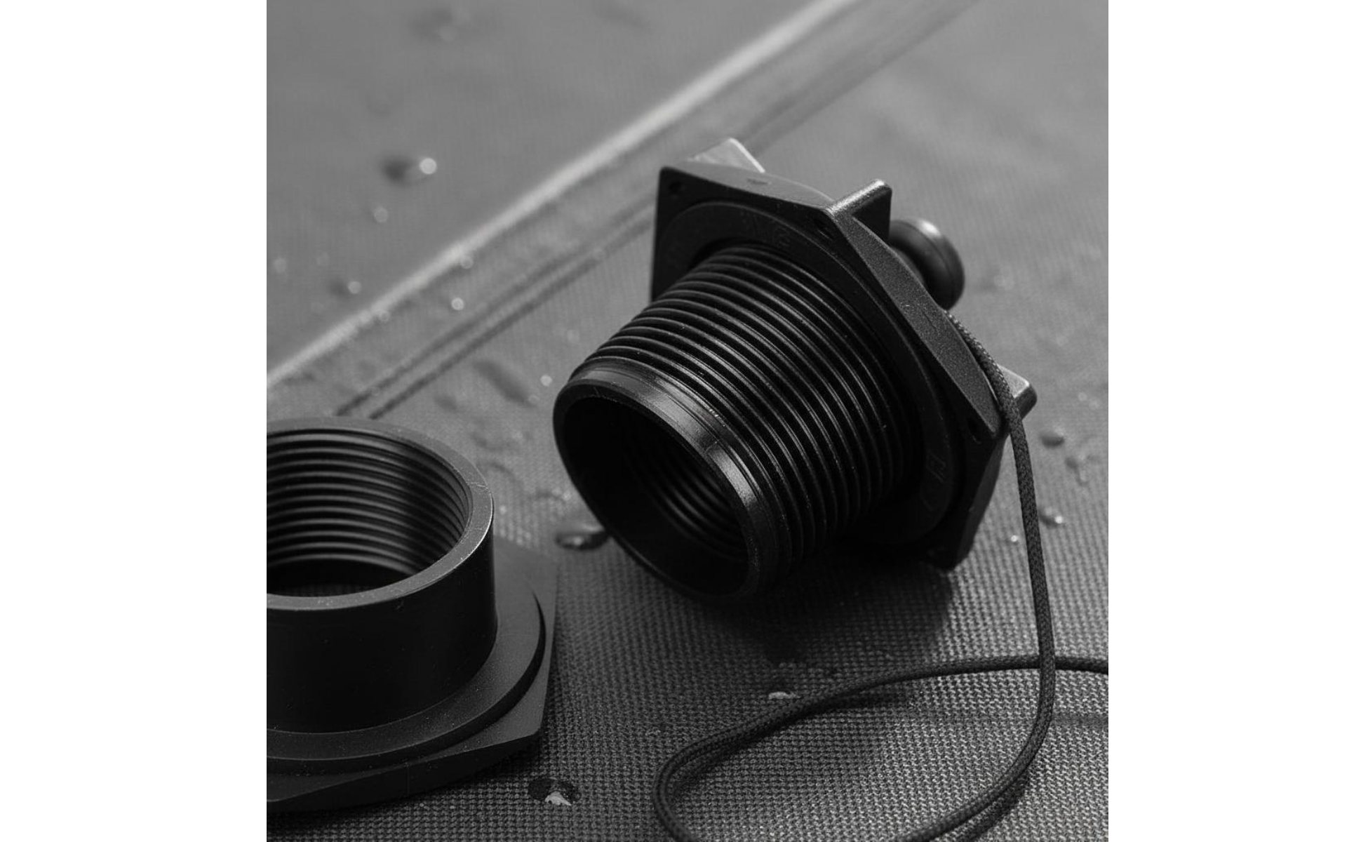 Hexagonal Boat Drain Plug Leak-Proof Inflatable Boat Drain Valve Long-Lasting