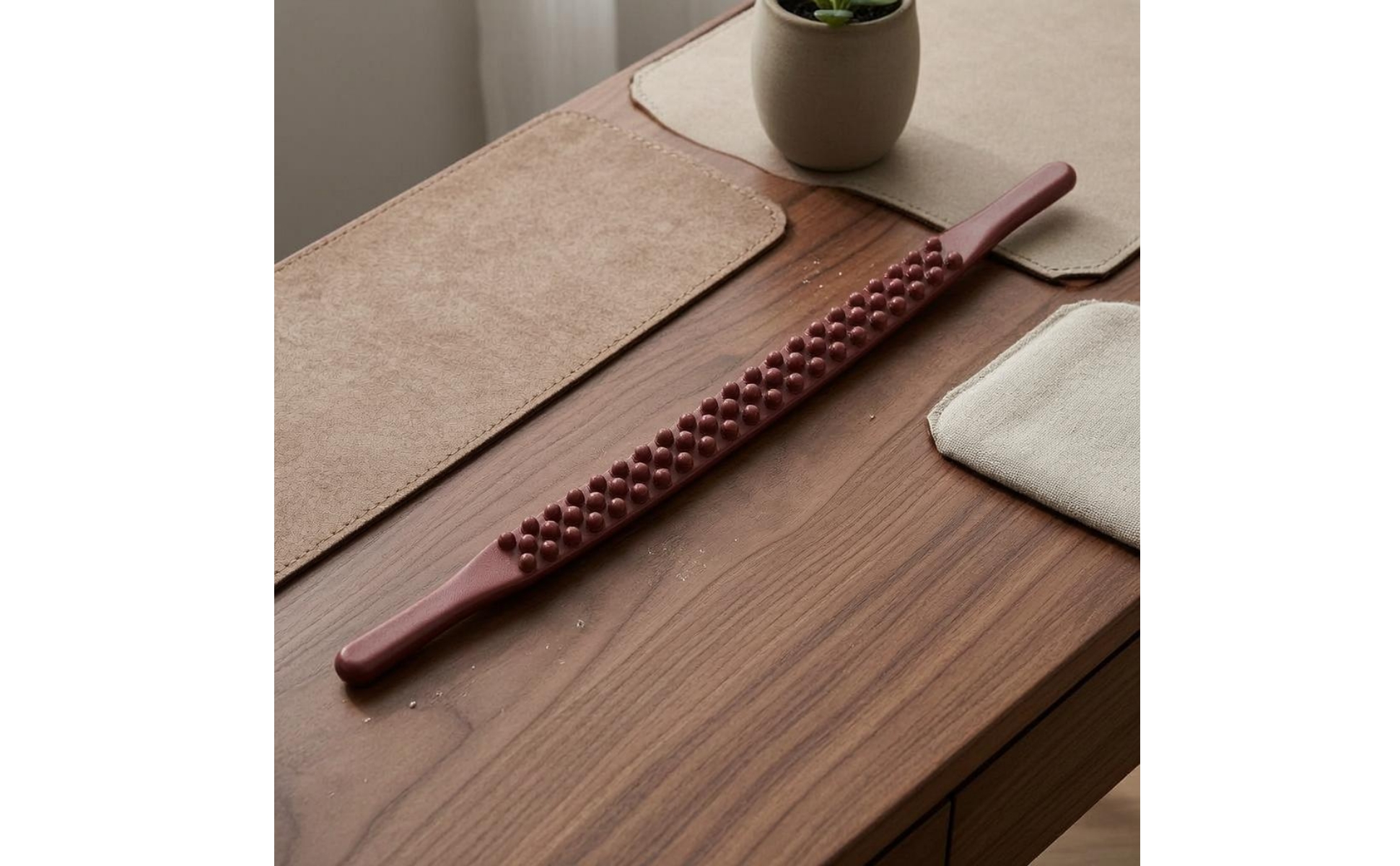 Noppen-Massagestab 52 cm lang Hand-Massagestab abgerundet